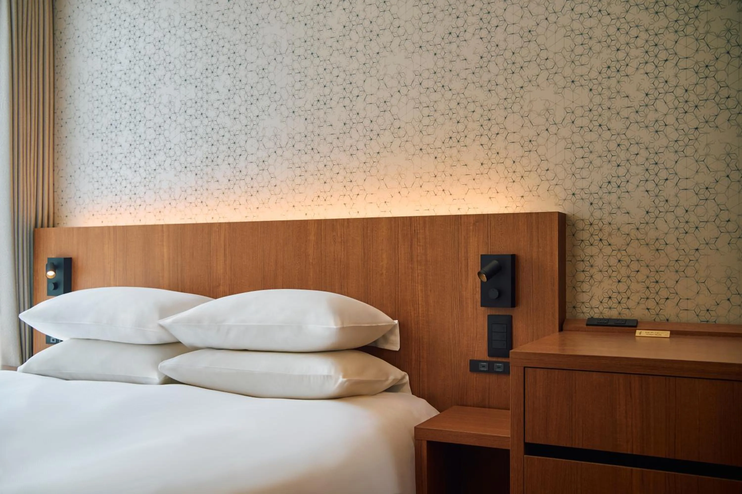 Bed in Hotel Grand Bach Kyoto Select