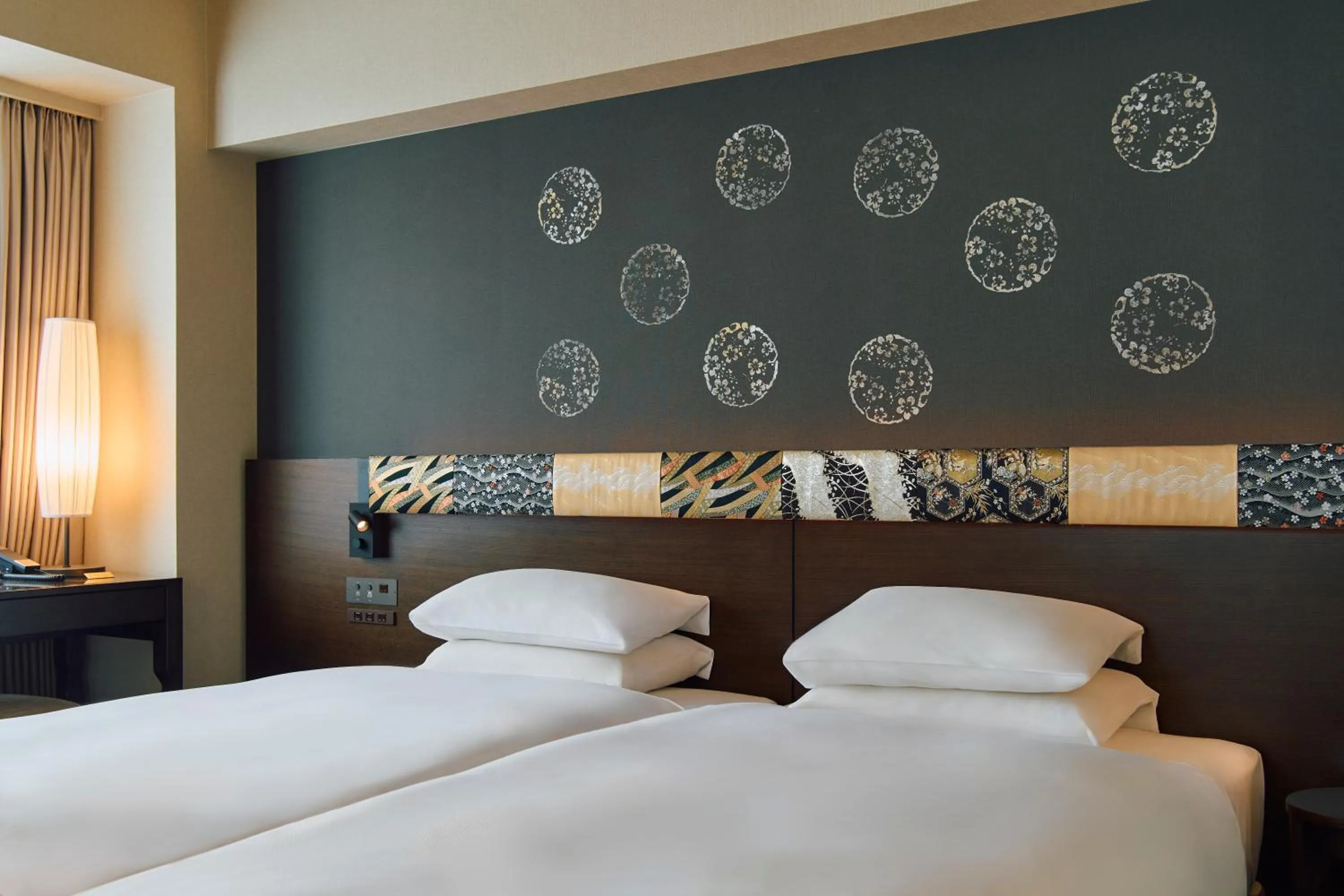 Bed in Hotel Grand Bach Kyoto Select