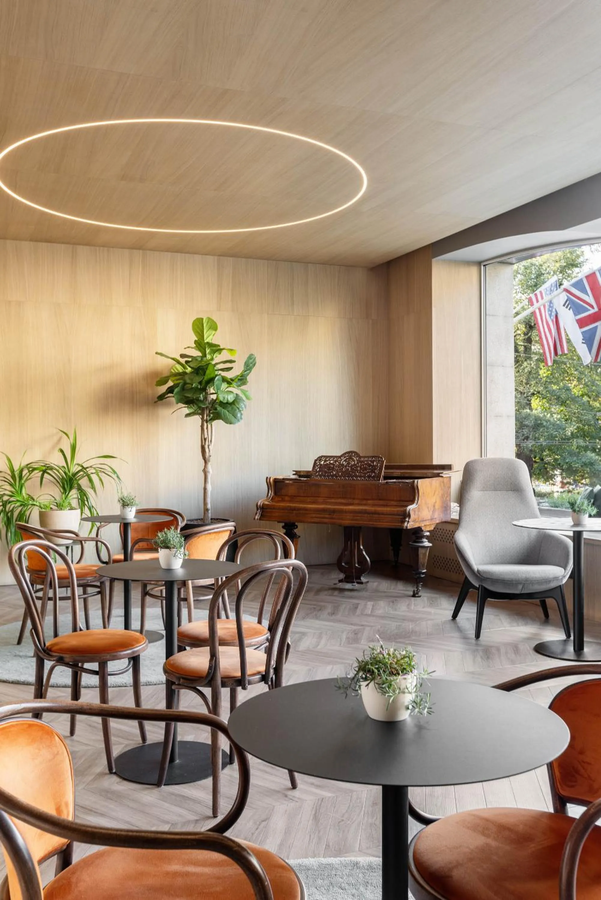 Lobby or reception in Hotel Beránek