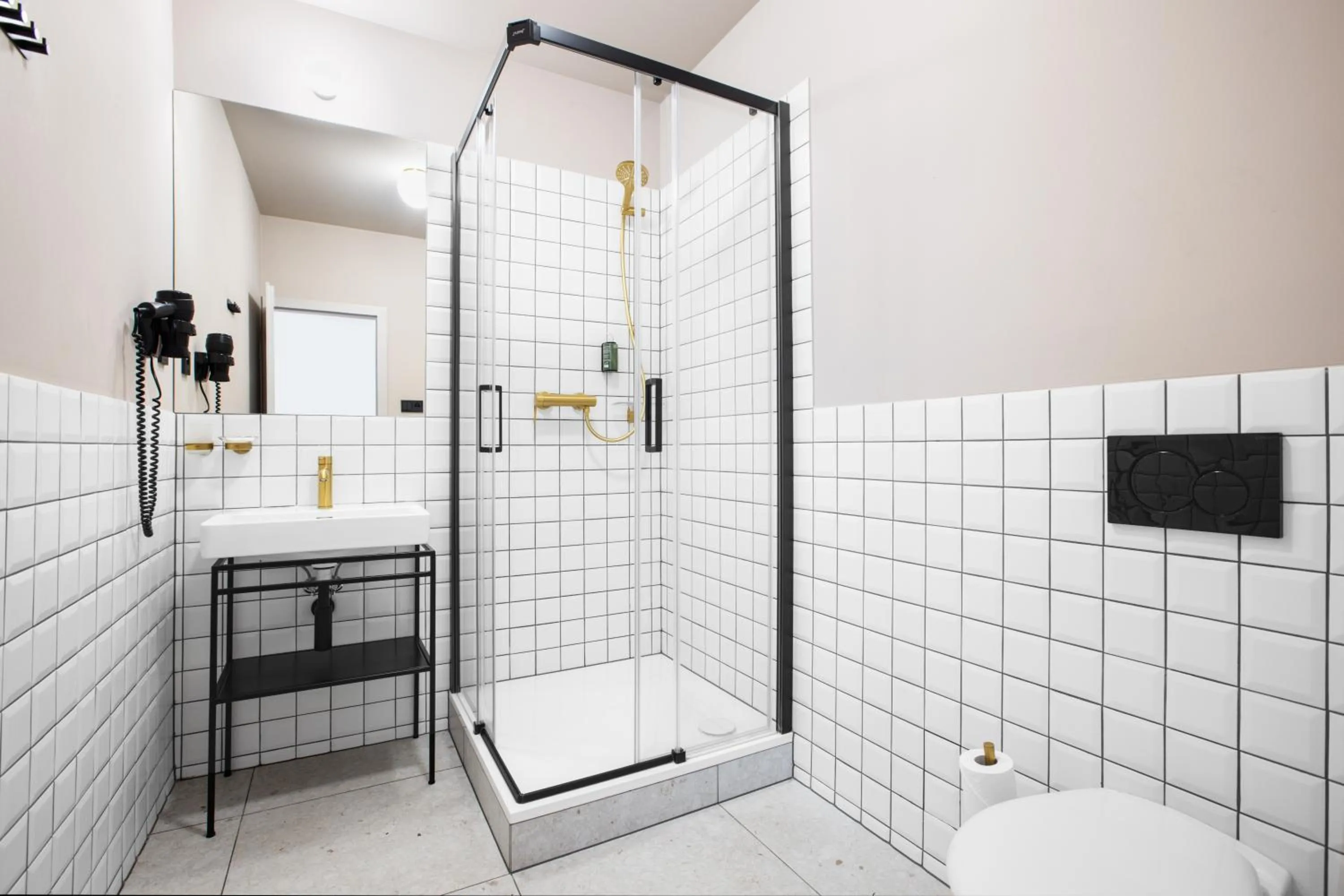 Bathroom in Hotel Beránek