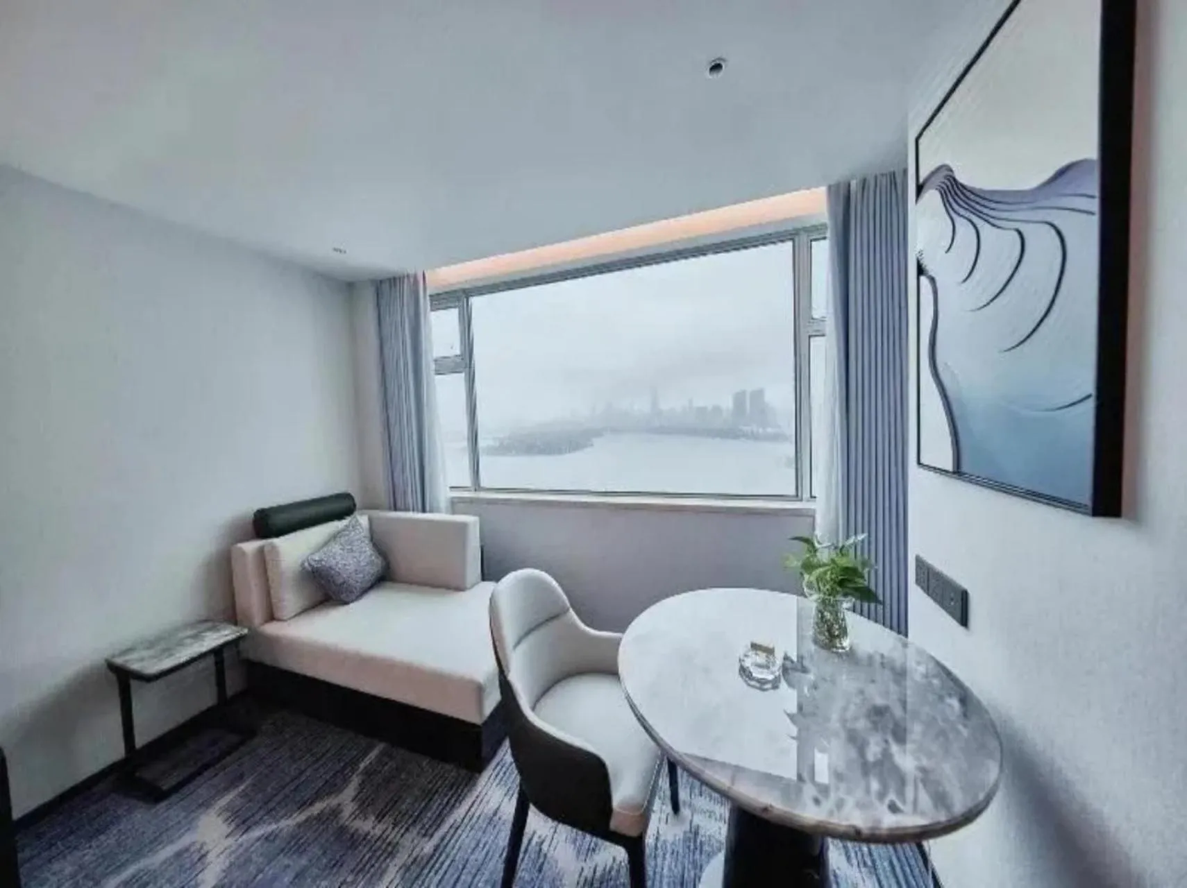 Seating area in Shu Guang International Hotel