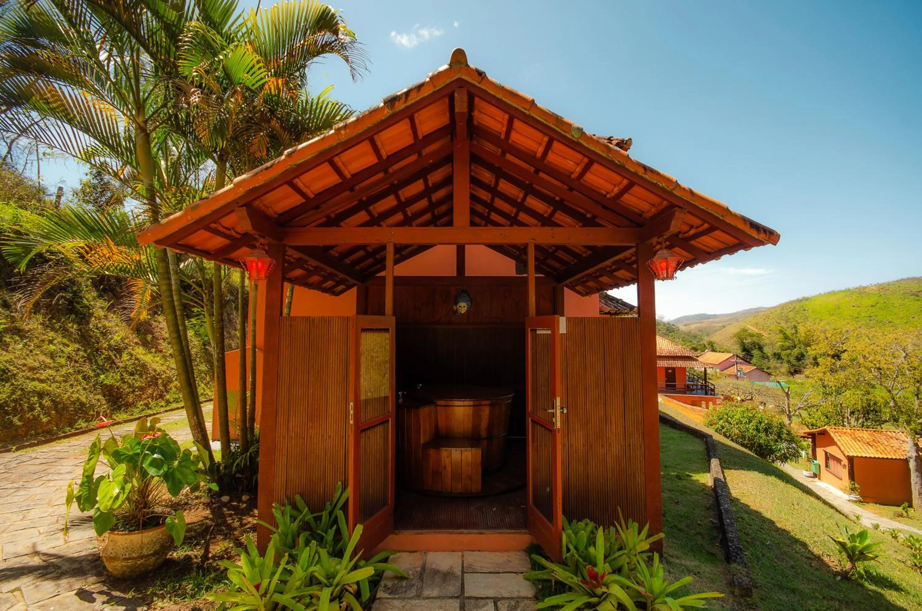 Open Air Bath in Hotel Fazenda FASCINAÇÃO