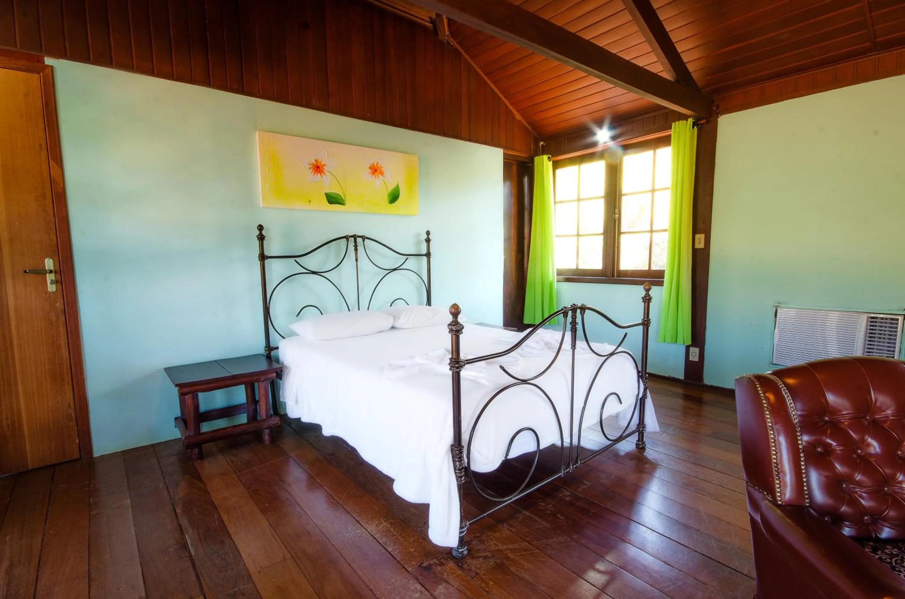 Bedroom, Bed in Hotel Fazenda FASCINAÇÃO
