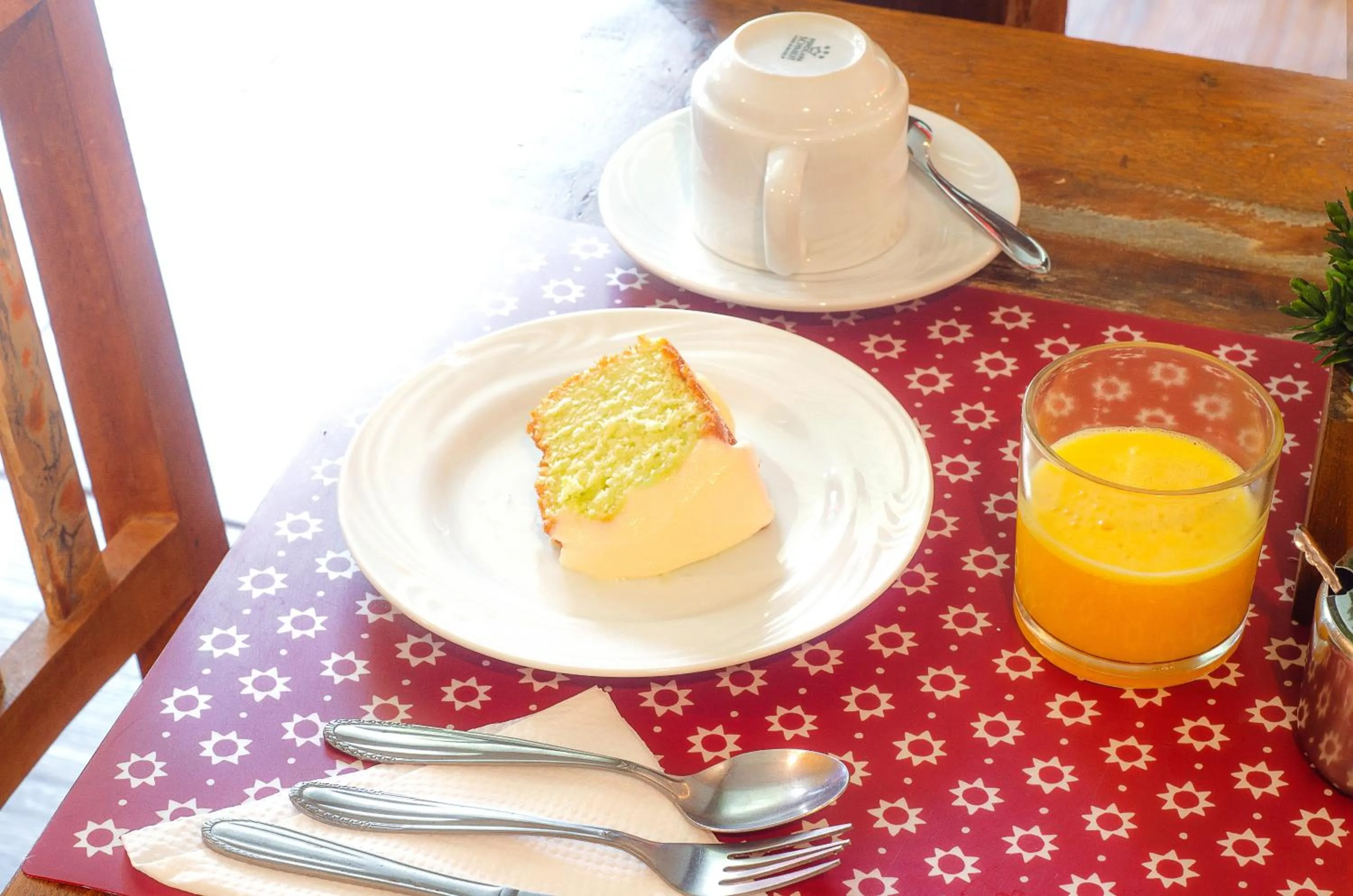 Continental breakfast in Hotel Fazenda FASCINAÇÃO
