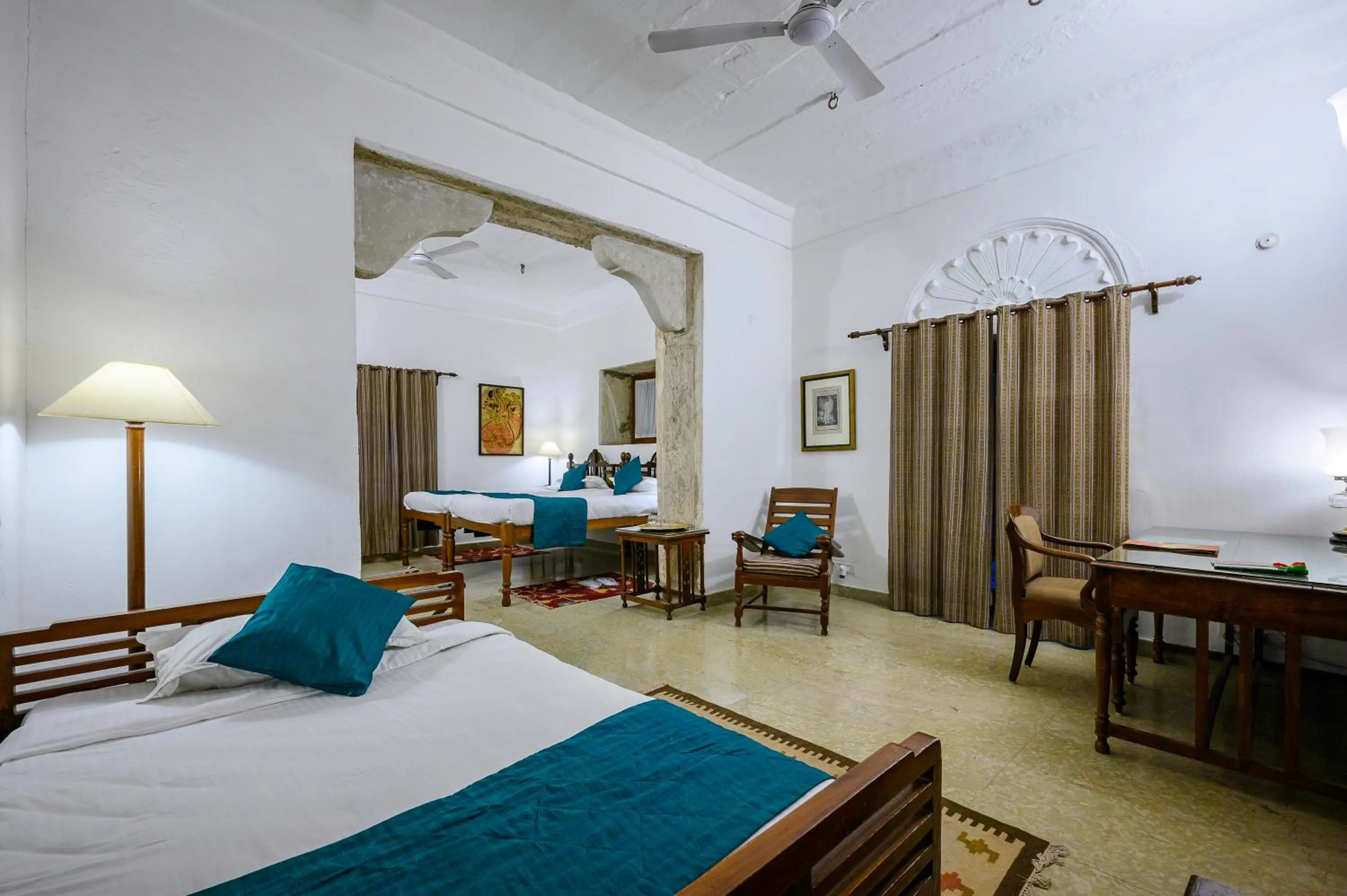 Bed in Neemrana's - Deo Bagh