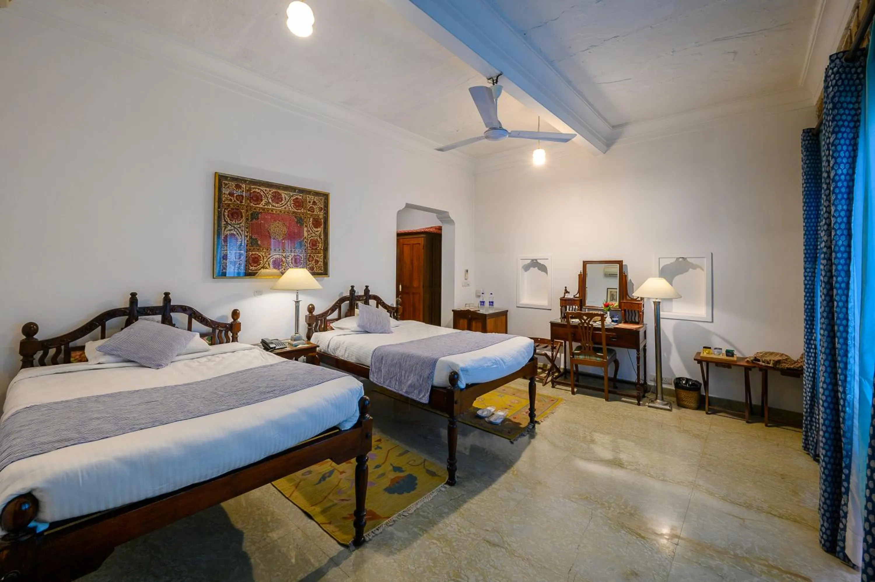 Bed in Neemrana's - Deo Bagh