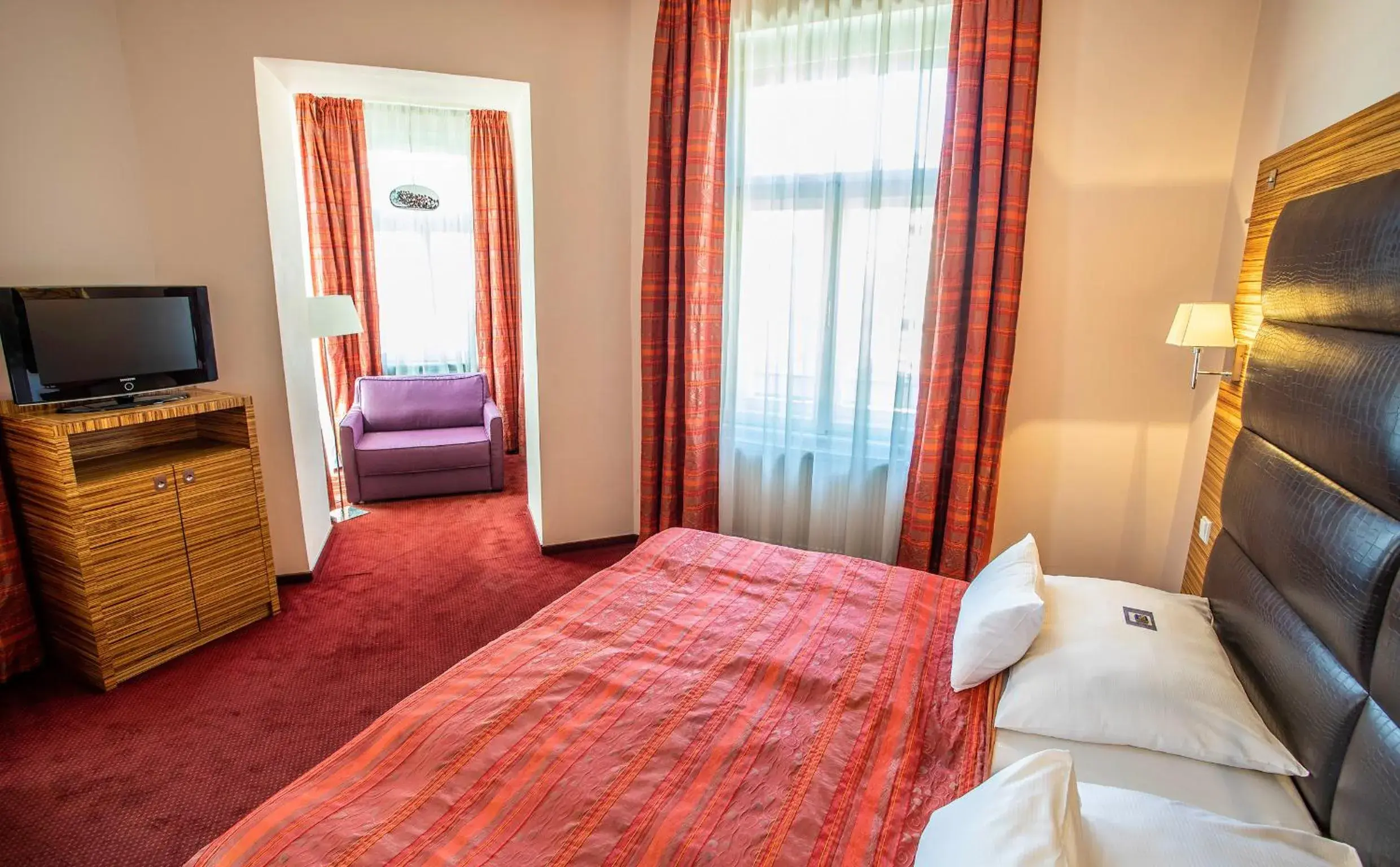 Bed in EA Hotel Sonata Bed in EA Hotel Sonata