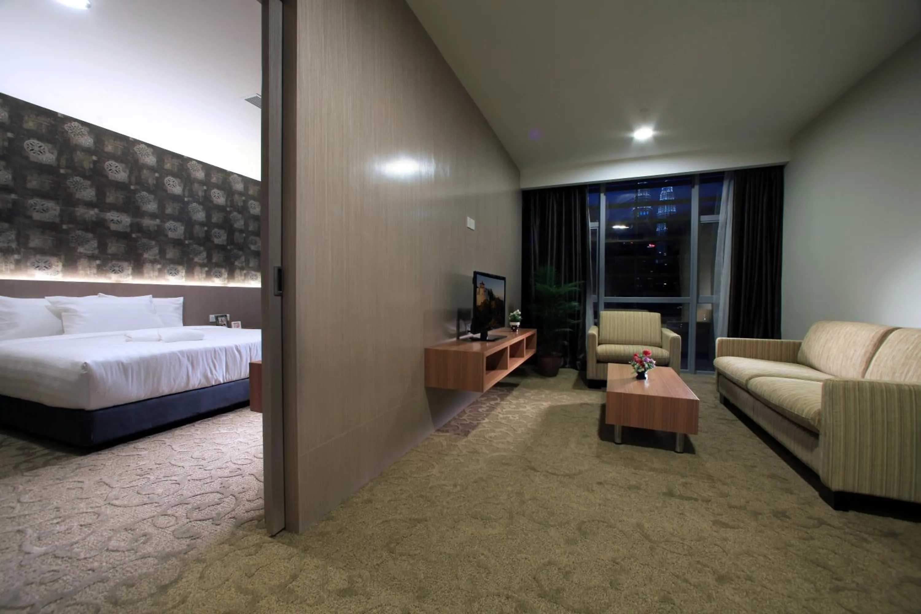 Bed in Izumi Hotel Bukit Bintang Kuala Lumpur