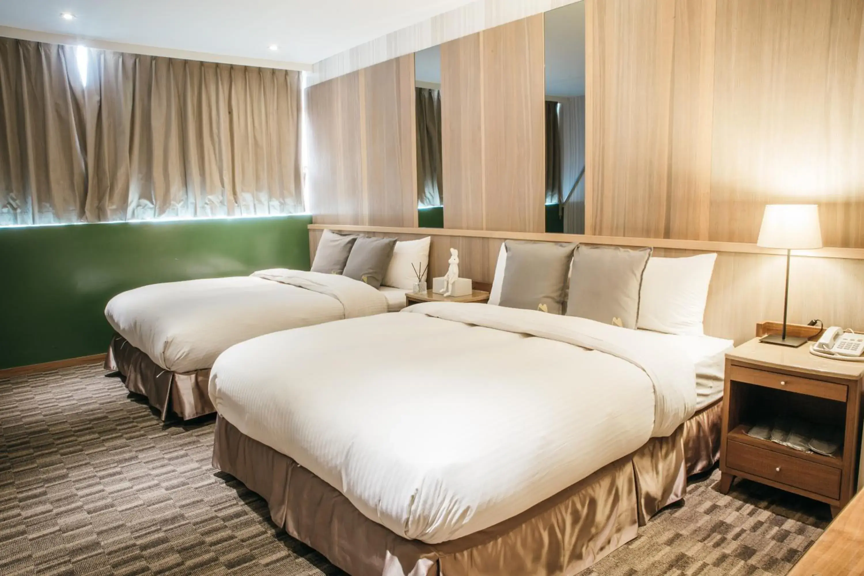 Photo of the whole room, Bed in Muzik Hotel - Ximending Xining Branch Photo of the whole room, Bed in Muzik Hotel - Ximending Xining Branch