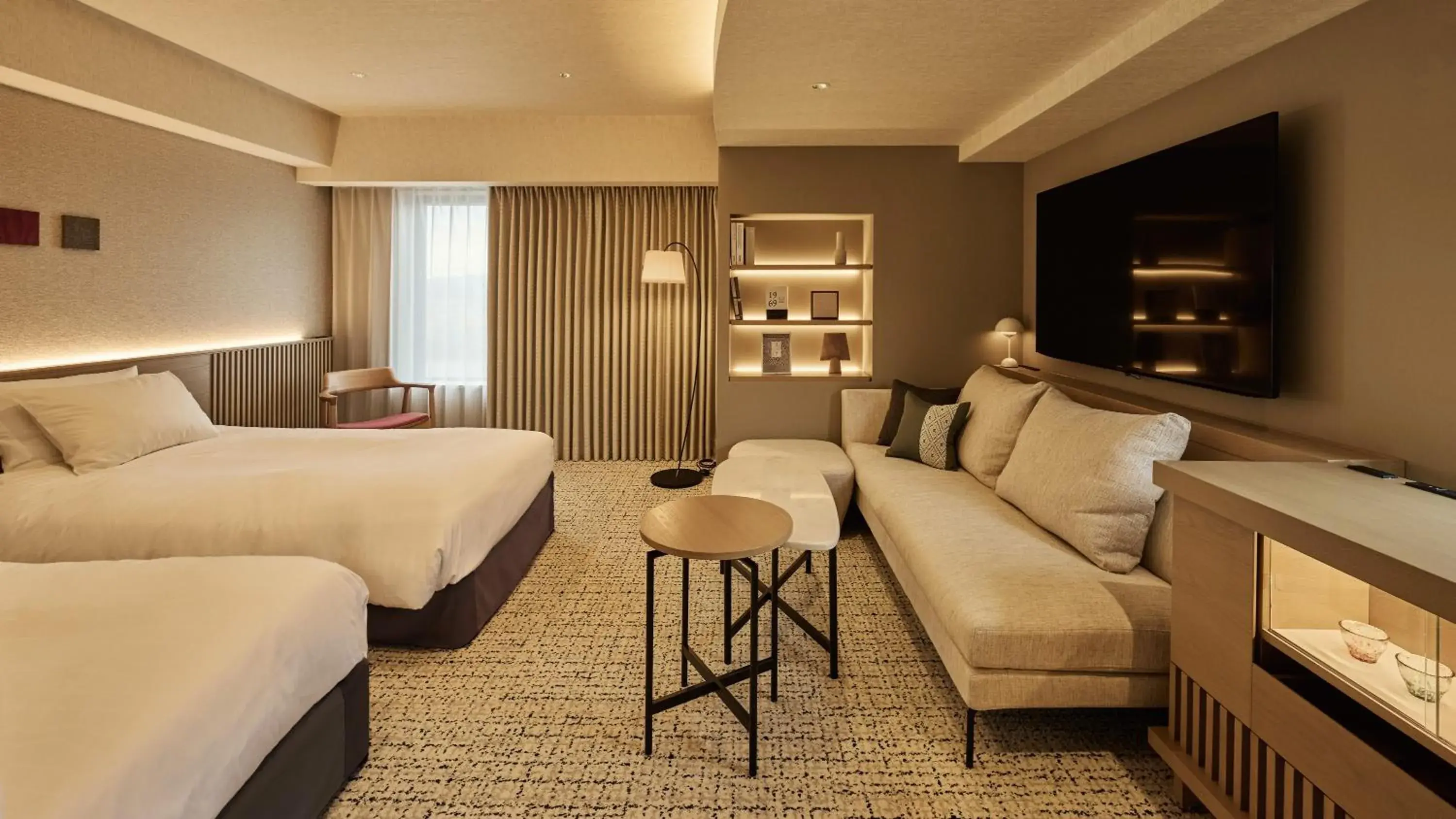 TV and multimedia, Bed in Richmond Hotel Aomori TV and multimedia, Bed in Richmond Hotel Aomori