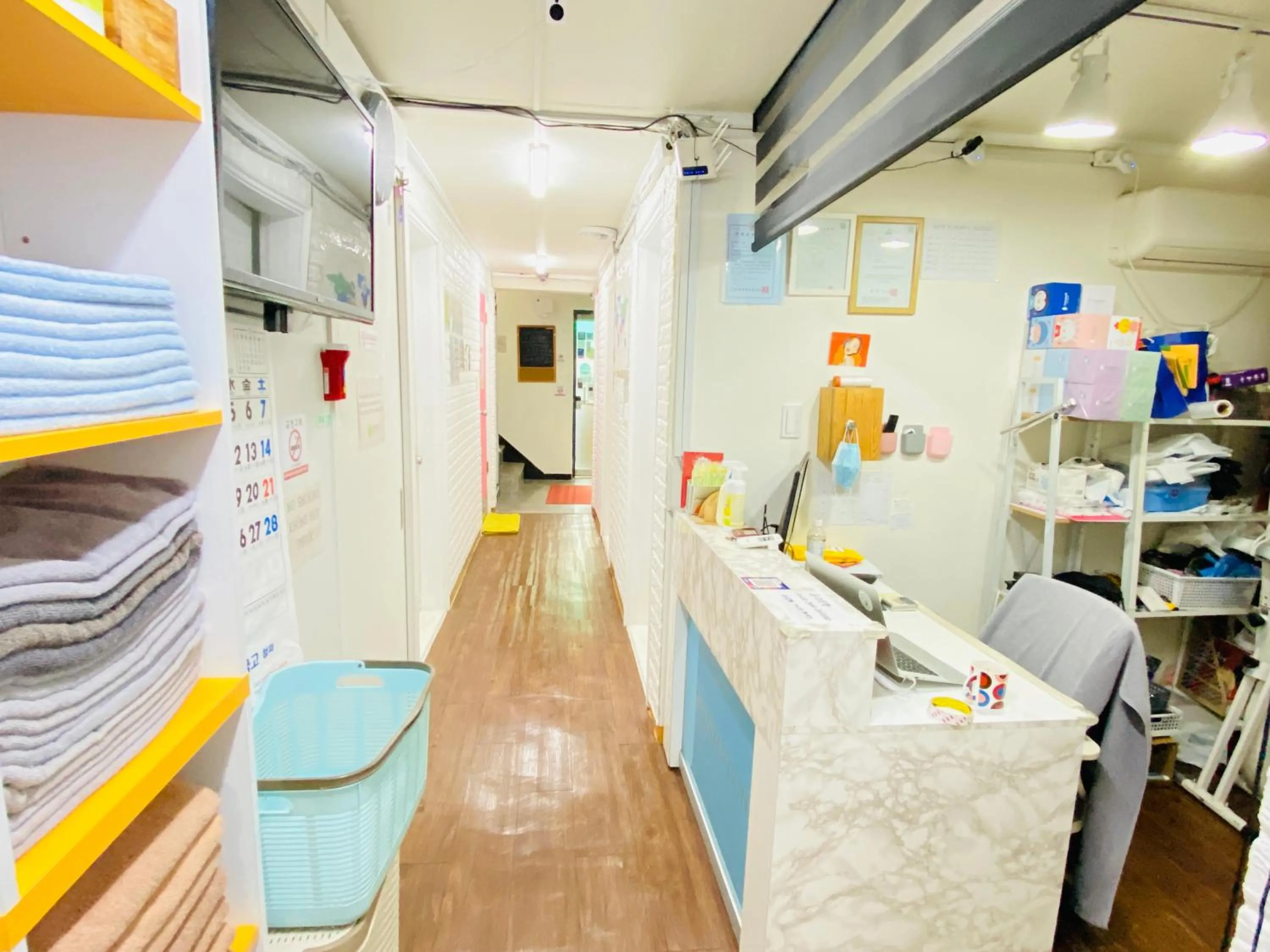 Property logo or sign in Aroha Guesthouse Seoul Station