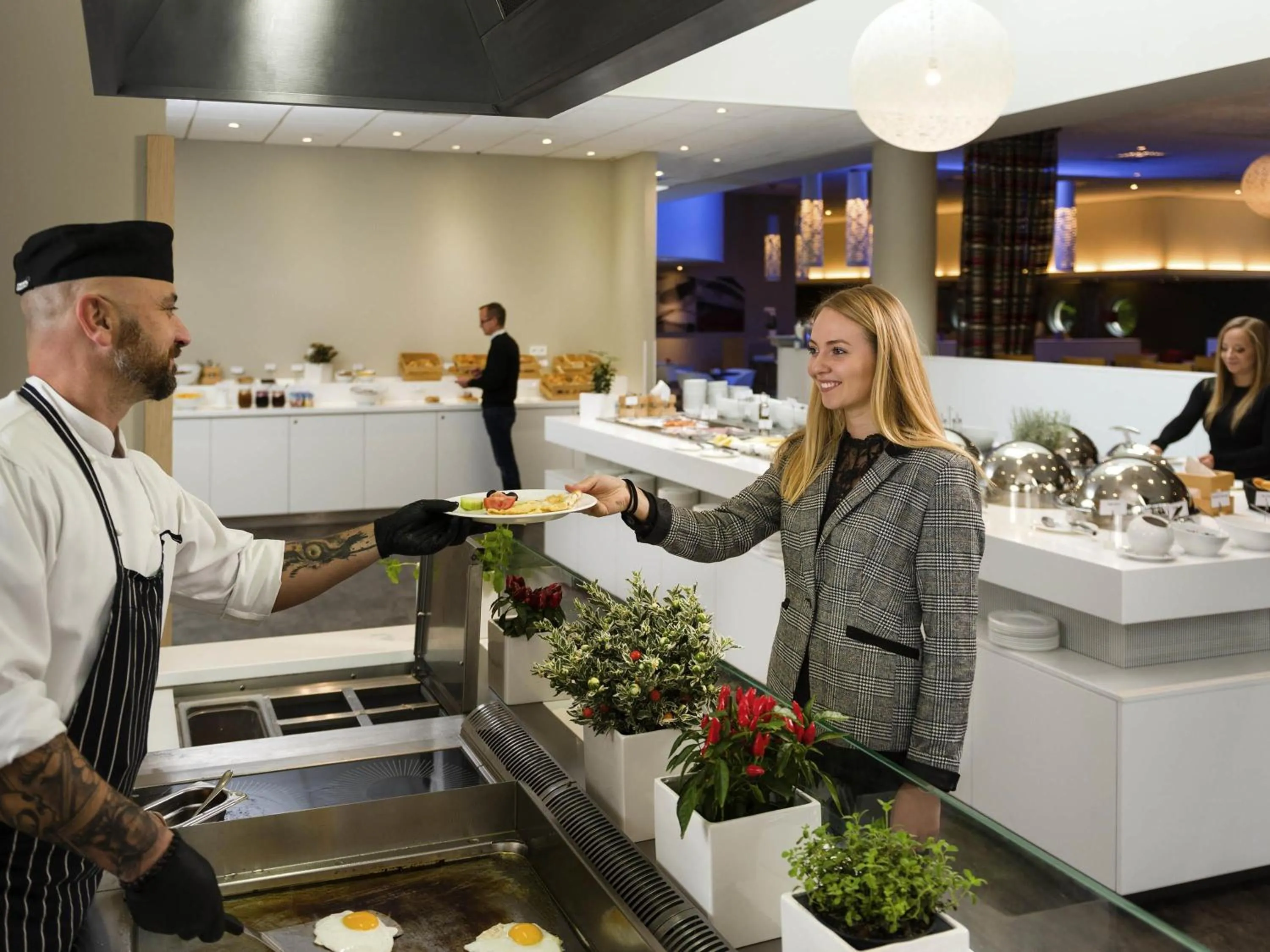 Restaurant/places to eat in Novotel Praha Wenceslas Square