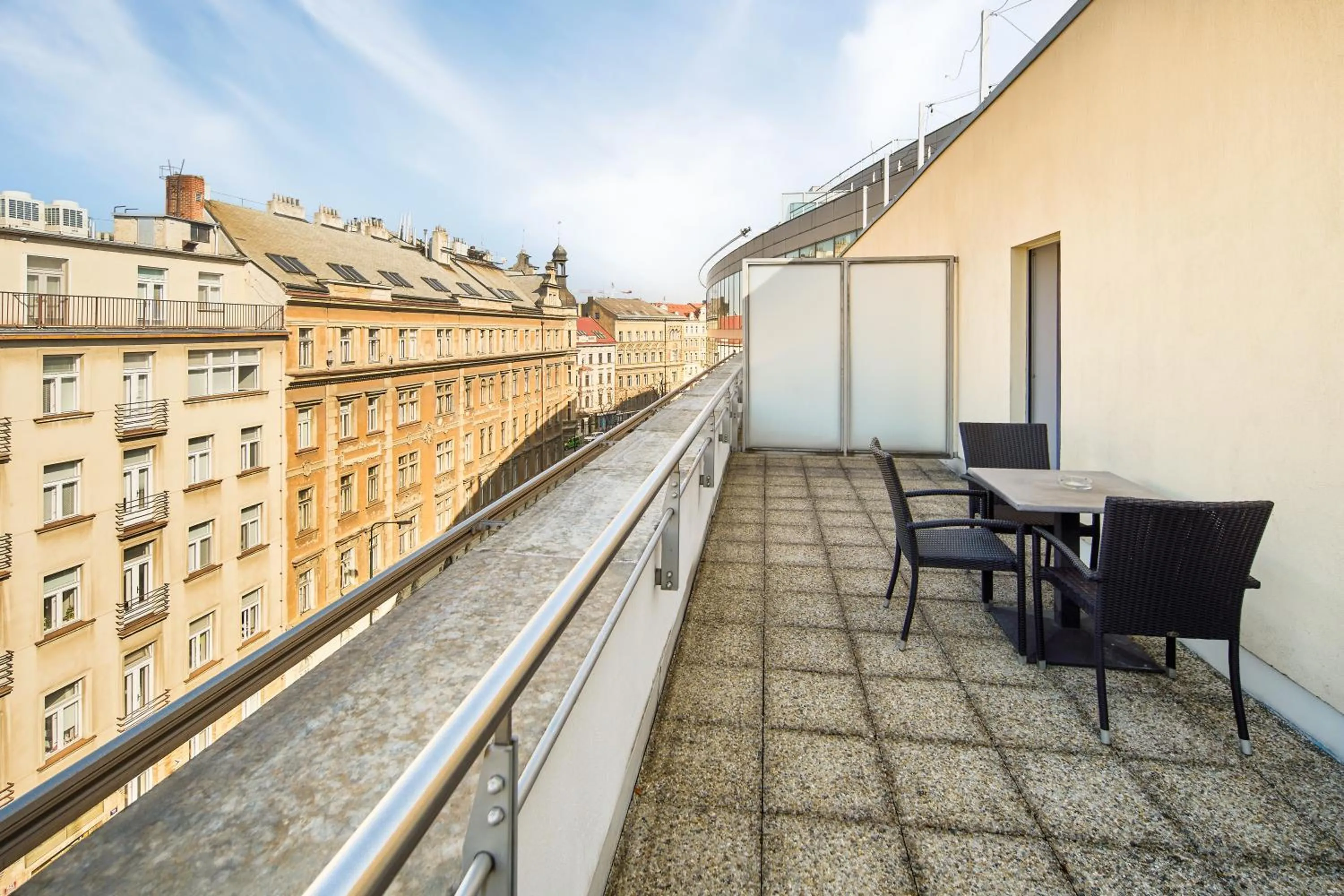 Balcony/Terrace in Novotel Praha Wenceslas Square