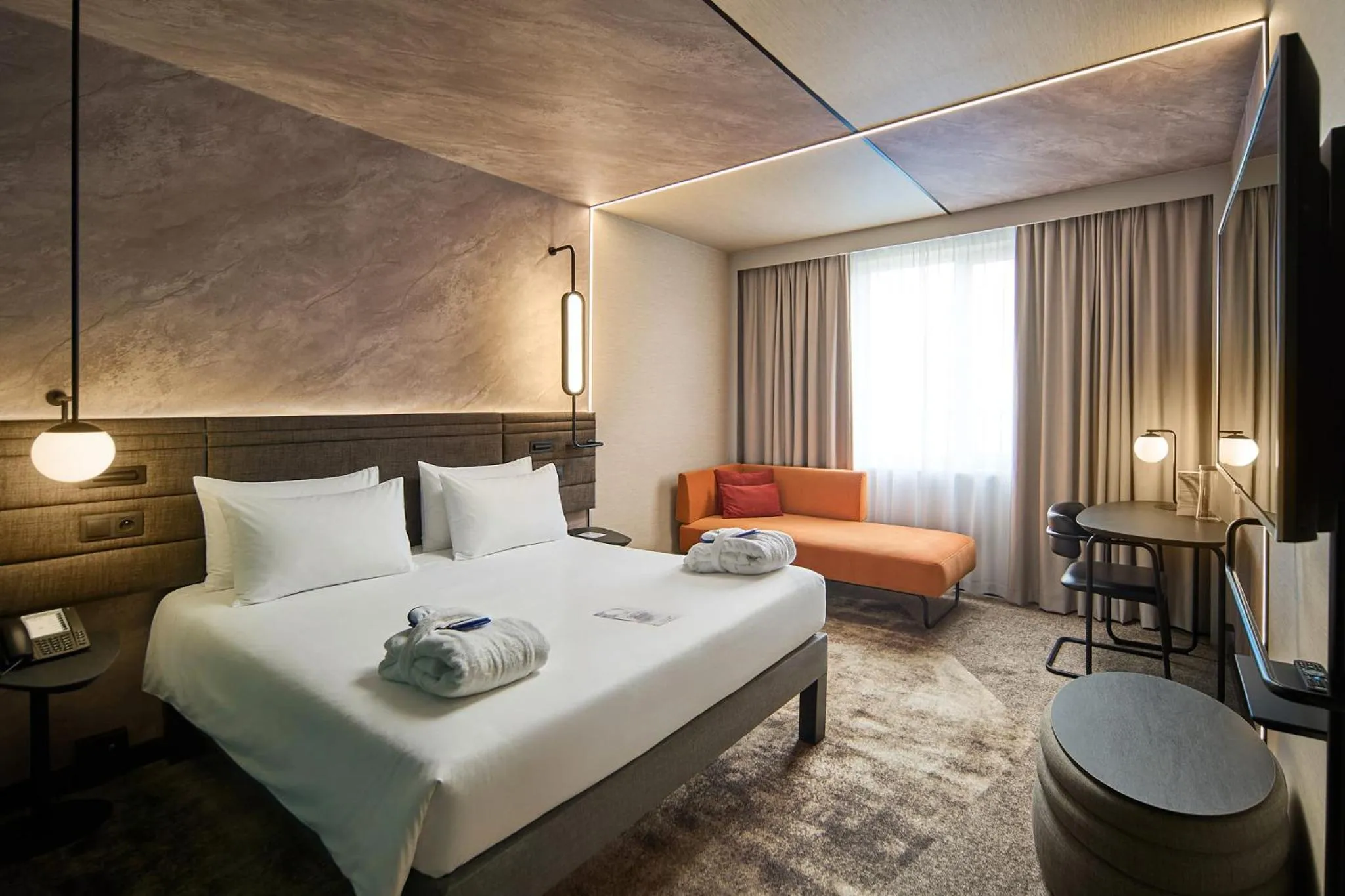 Bedroom, Bed in Novotel Praha Wenceslas Square