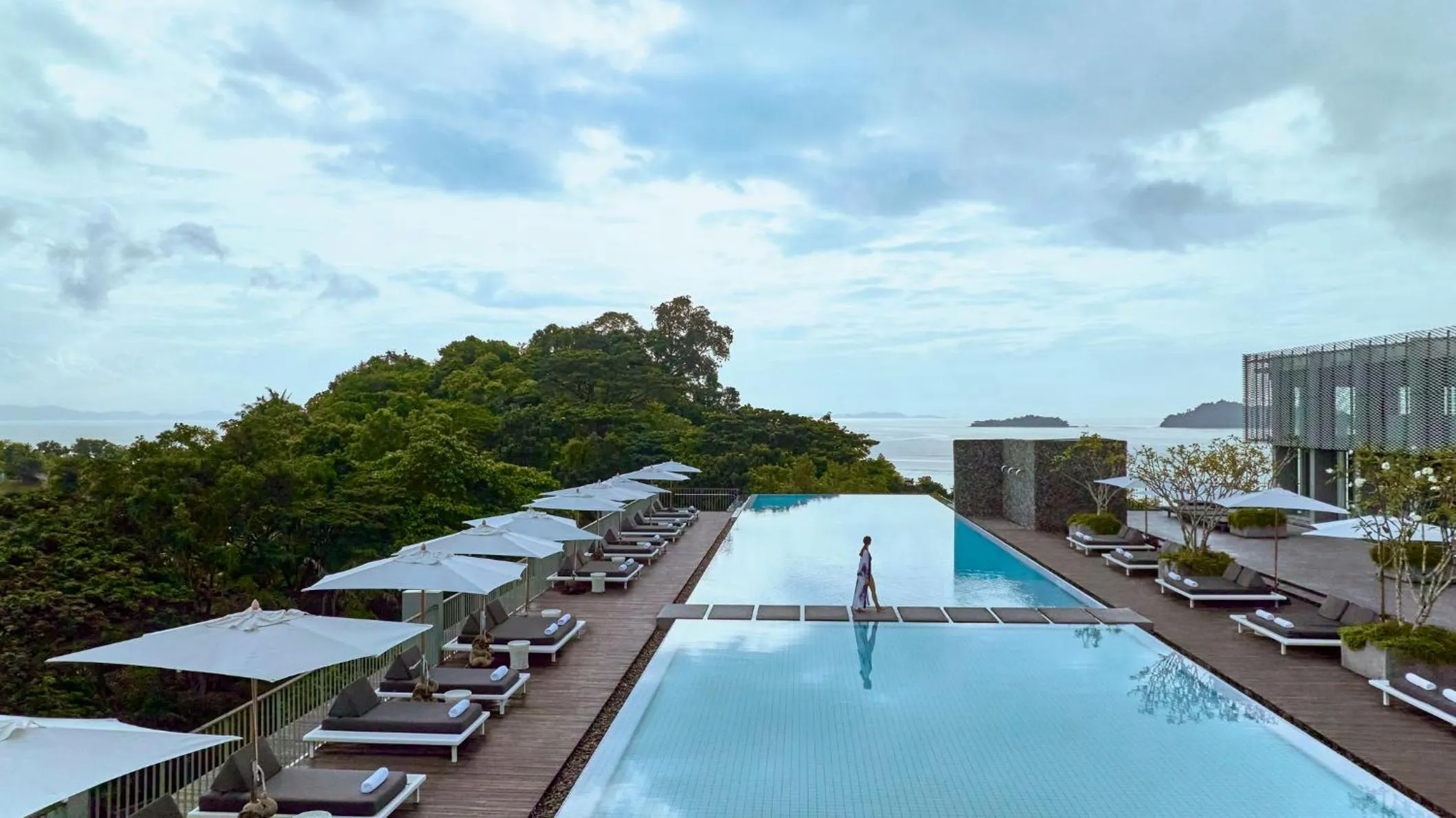 Swimming pool in COMO Point Yamu, Phuket