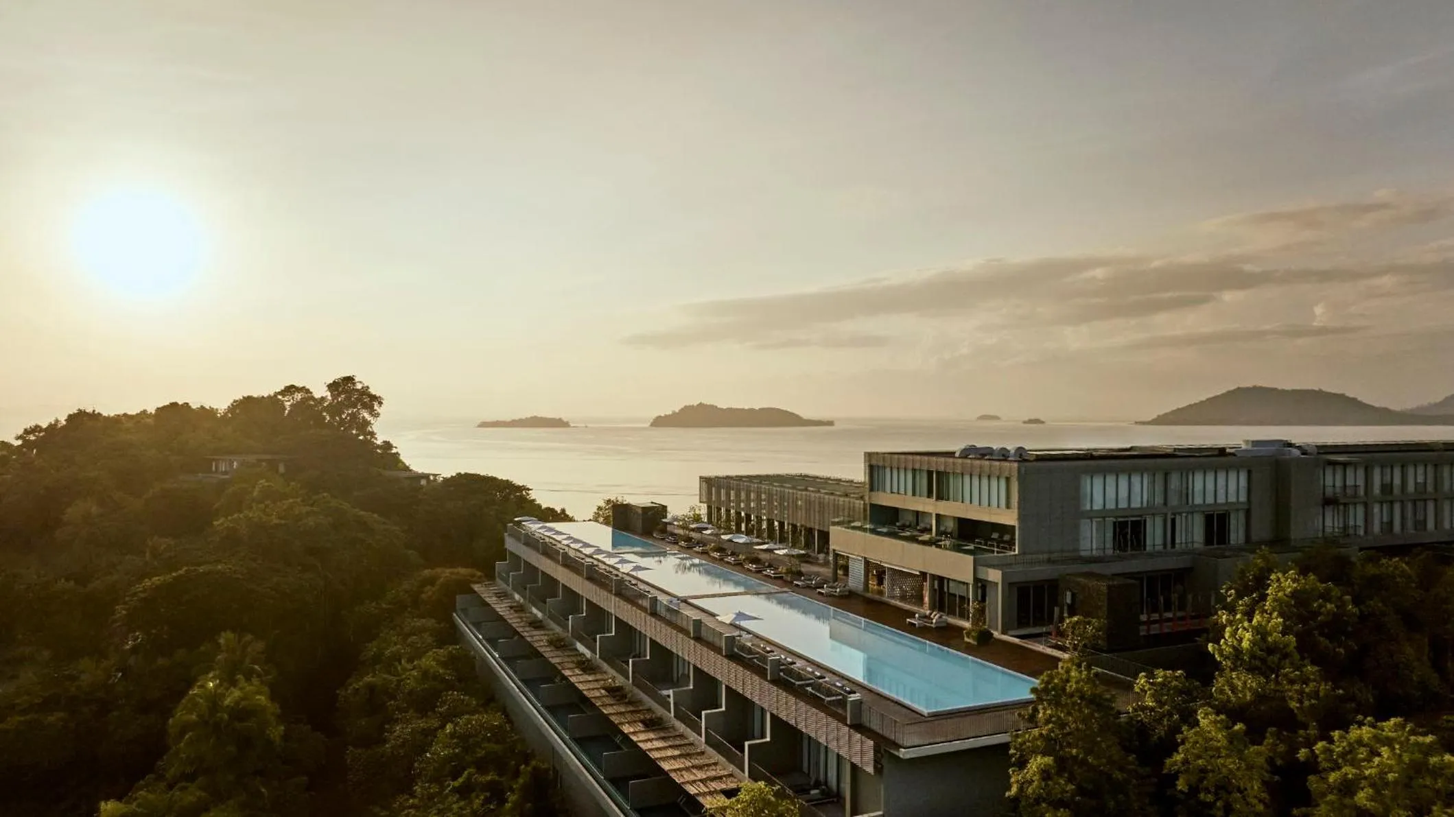Swimming pool in COMO Point Yamu, Phuket