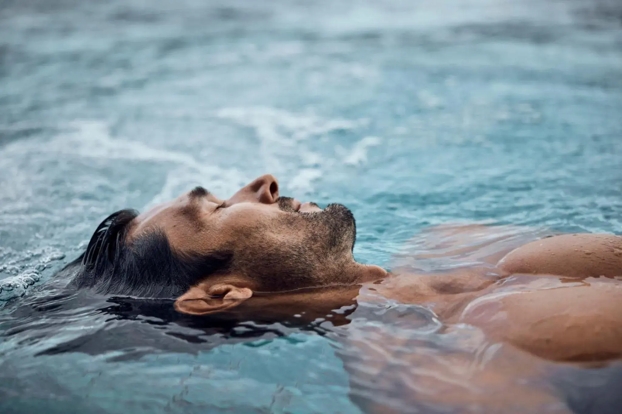 Swimming pool in COMO Point Yamu, Phuket Swimming pool in COMO Point Yamu, Phuket