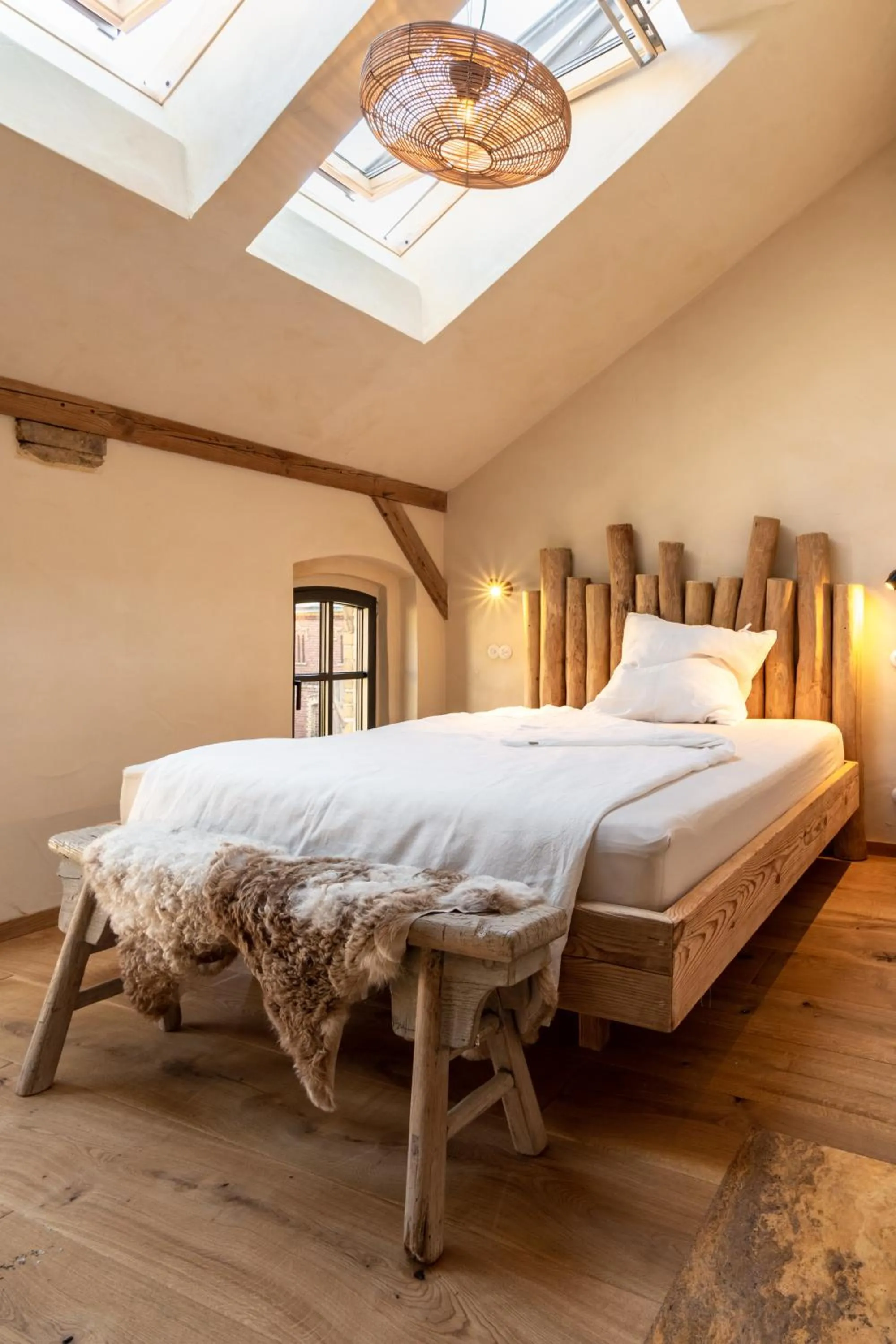 Bedroom, Bed in Gut Leben Landresort