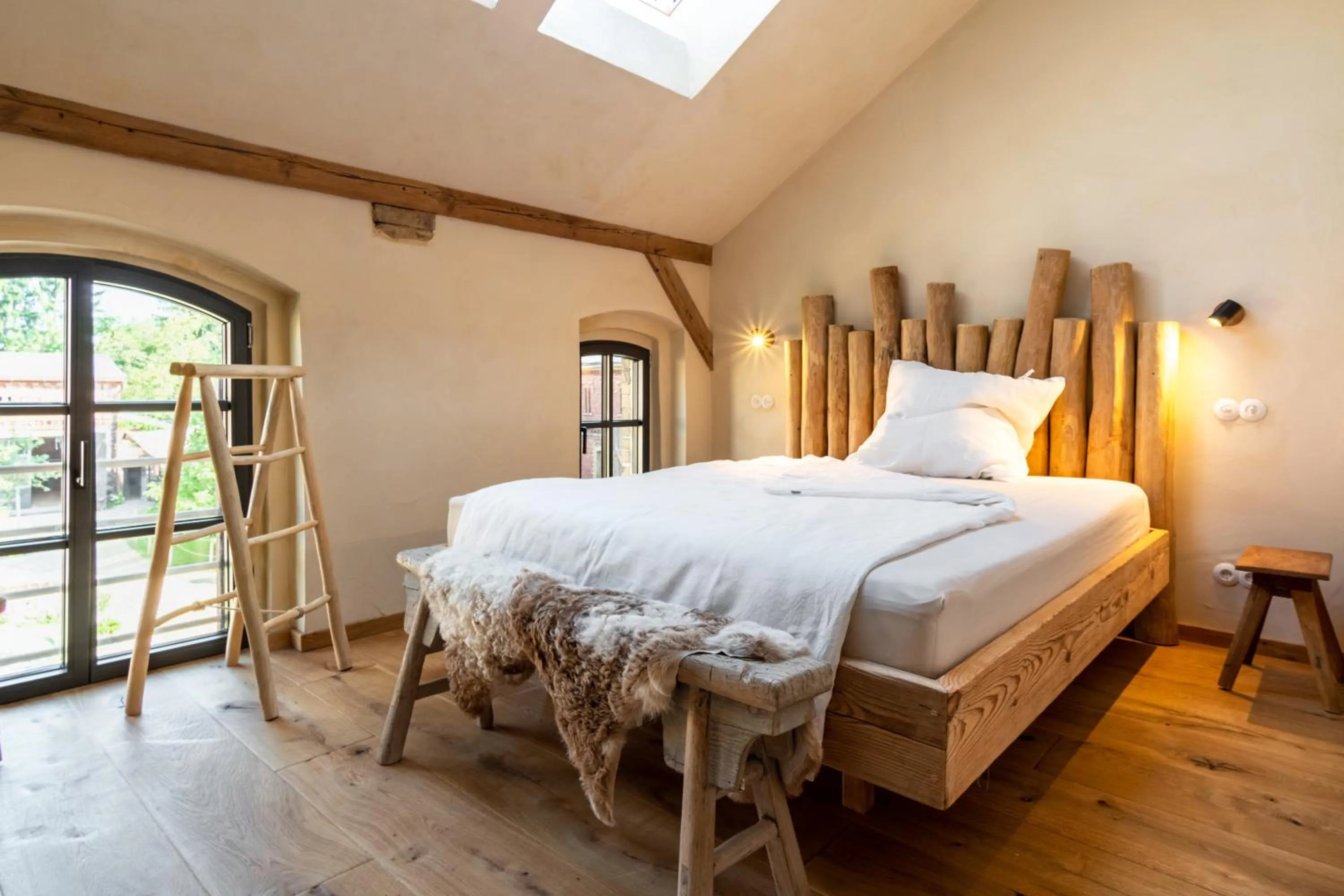 Bedroom, Bed in Gut Leben Landresort