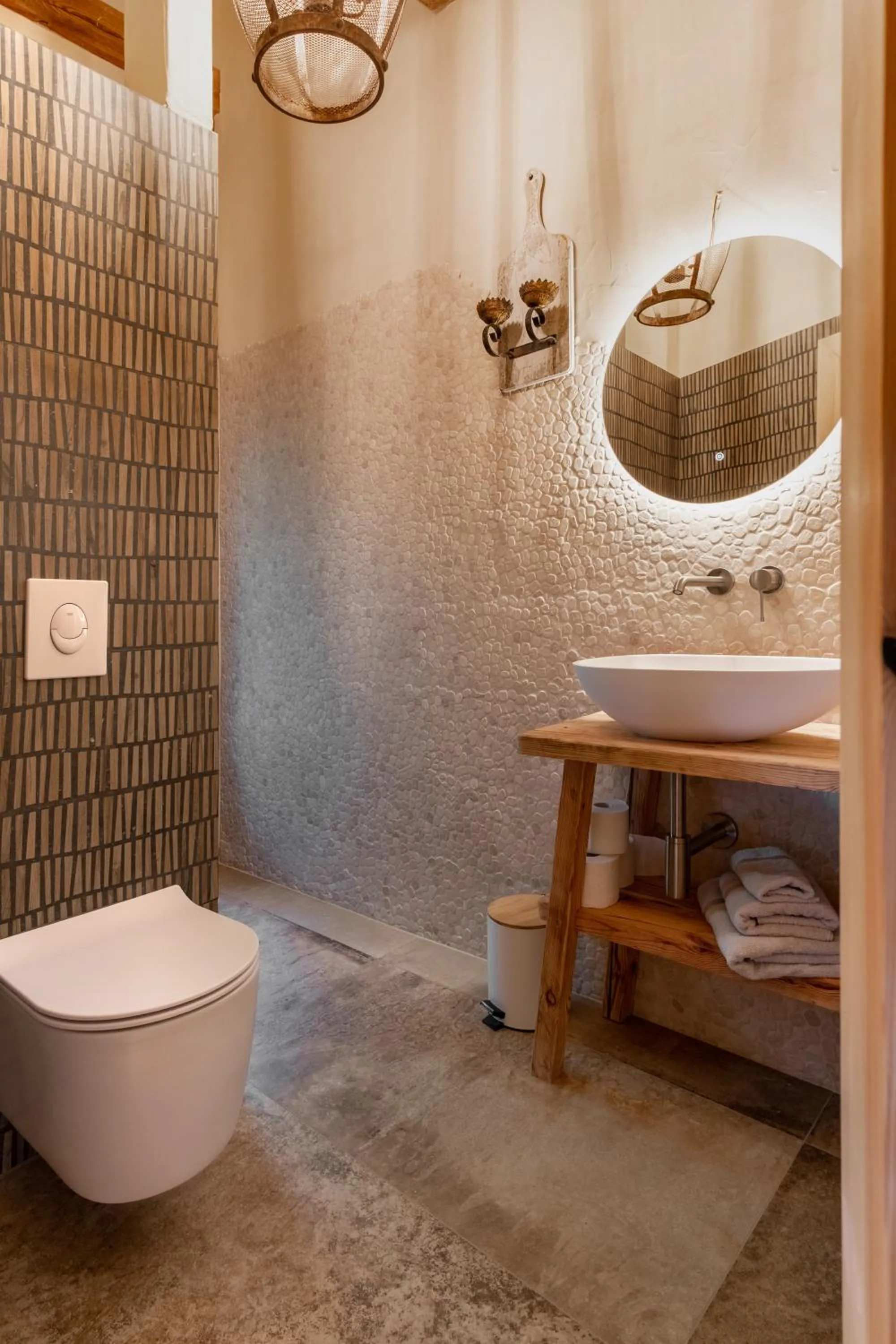 Bathroom in Gut Leben Landresort