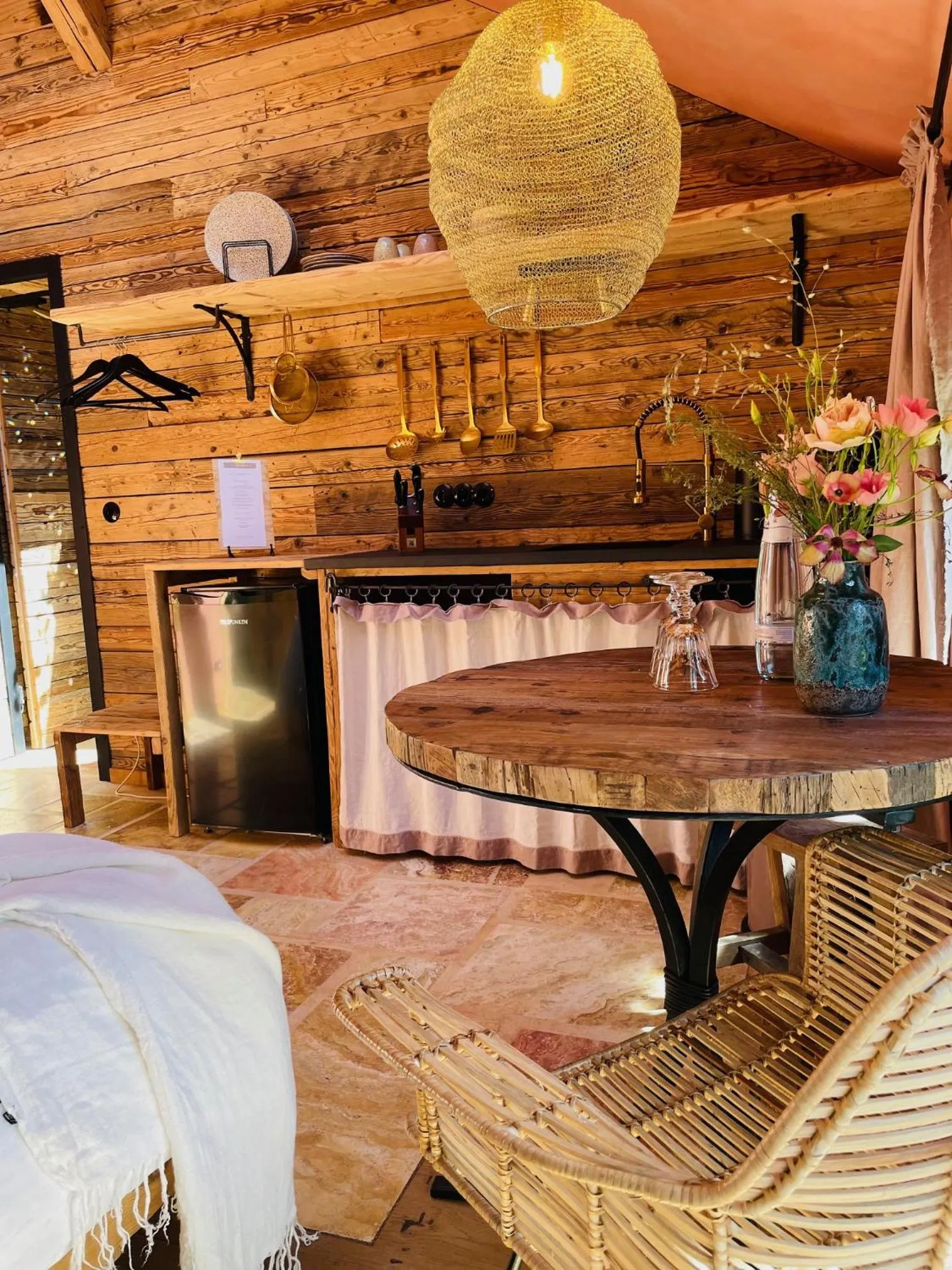 Kitchen or kitchenette in Gut Leben Landresort