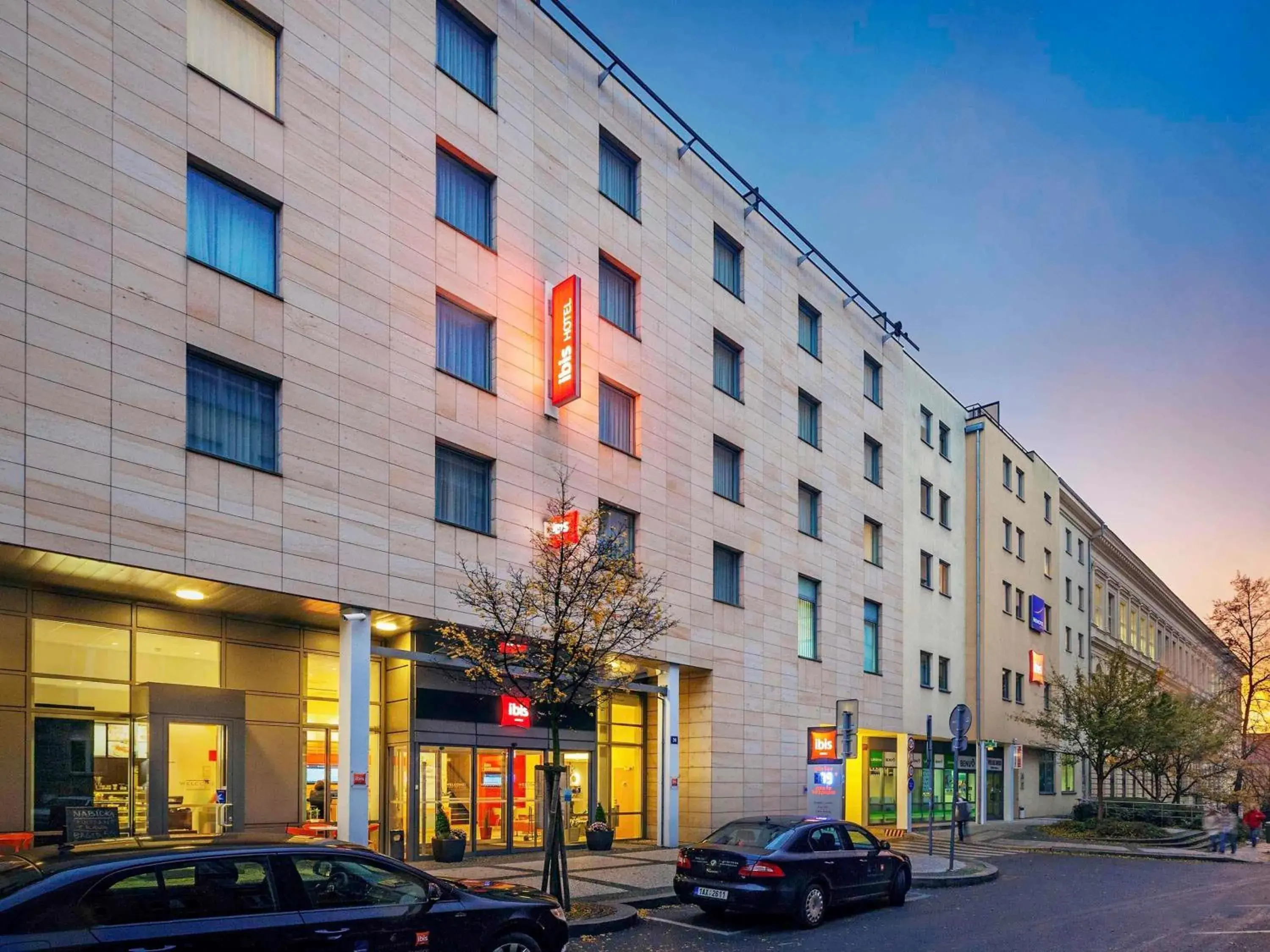 Property building in Ibis Praha Wenceslas Square Property building in Ibis Praha Wenceslas Square