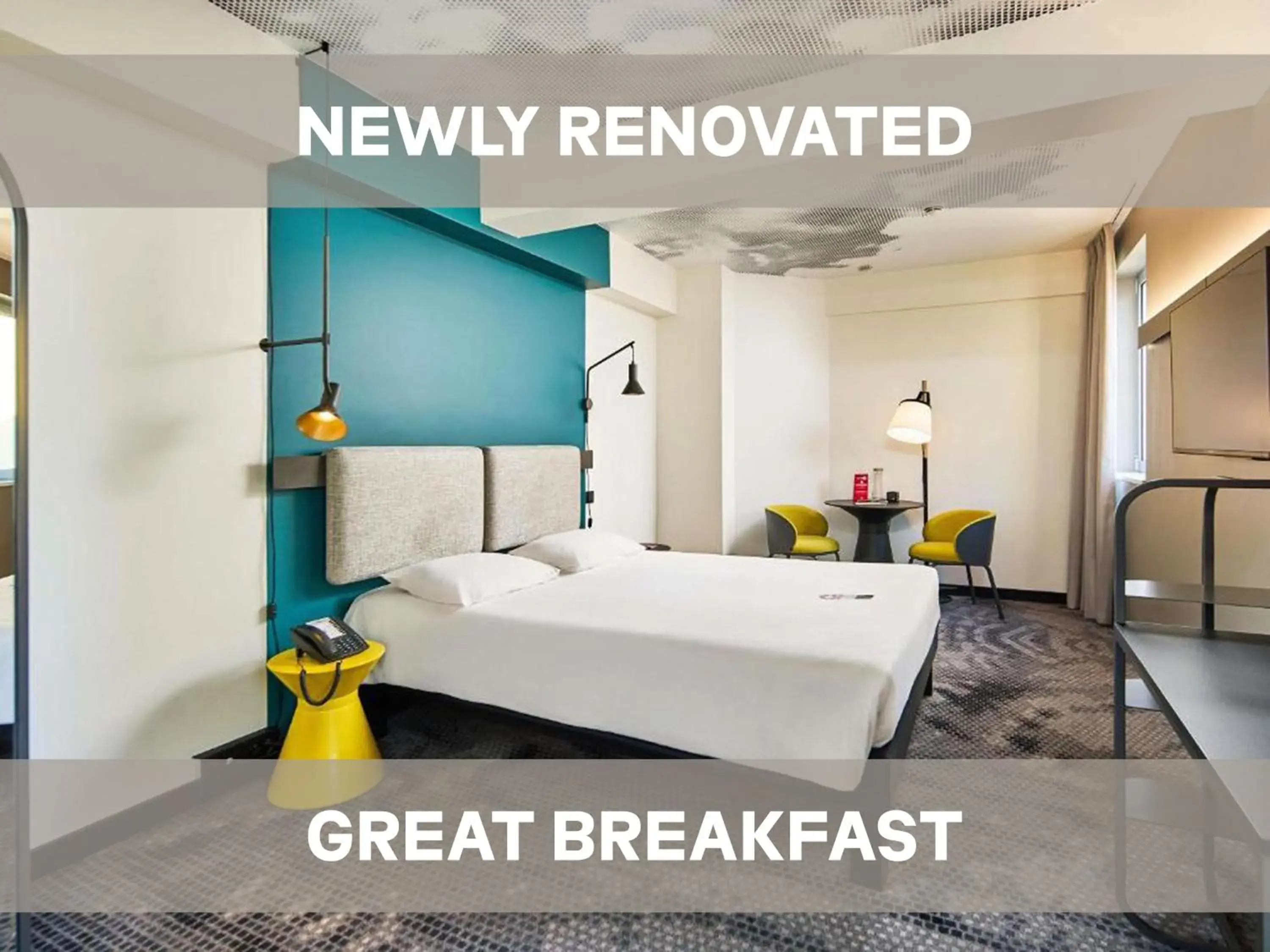 Bedroom, Bed in Ibis Praha Wenceslas Square Bedroom, Bed in Ibis Praha Wenceslas Square