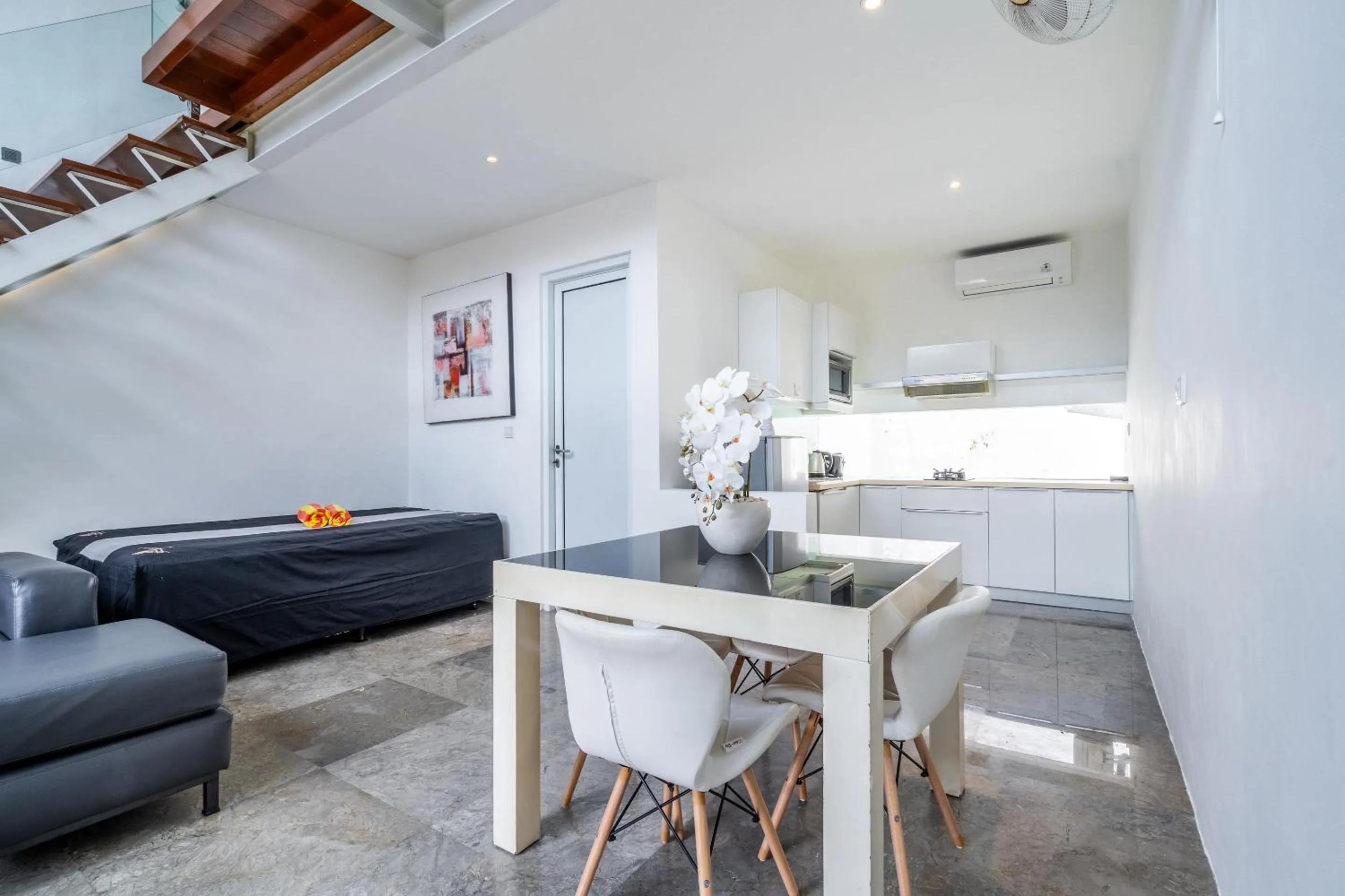 Kitchen or kitchenette in Bali Yarra Villas - Seminyak