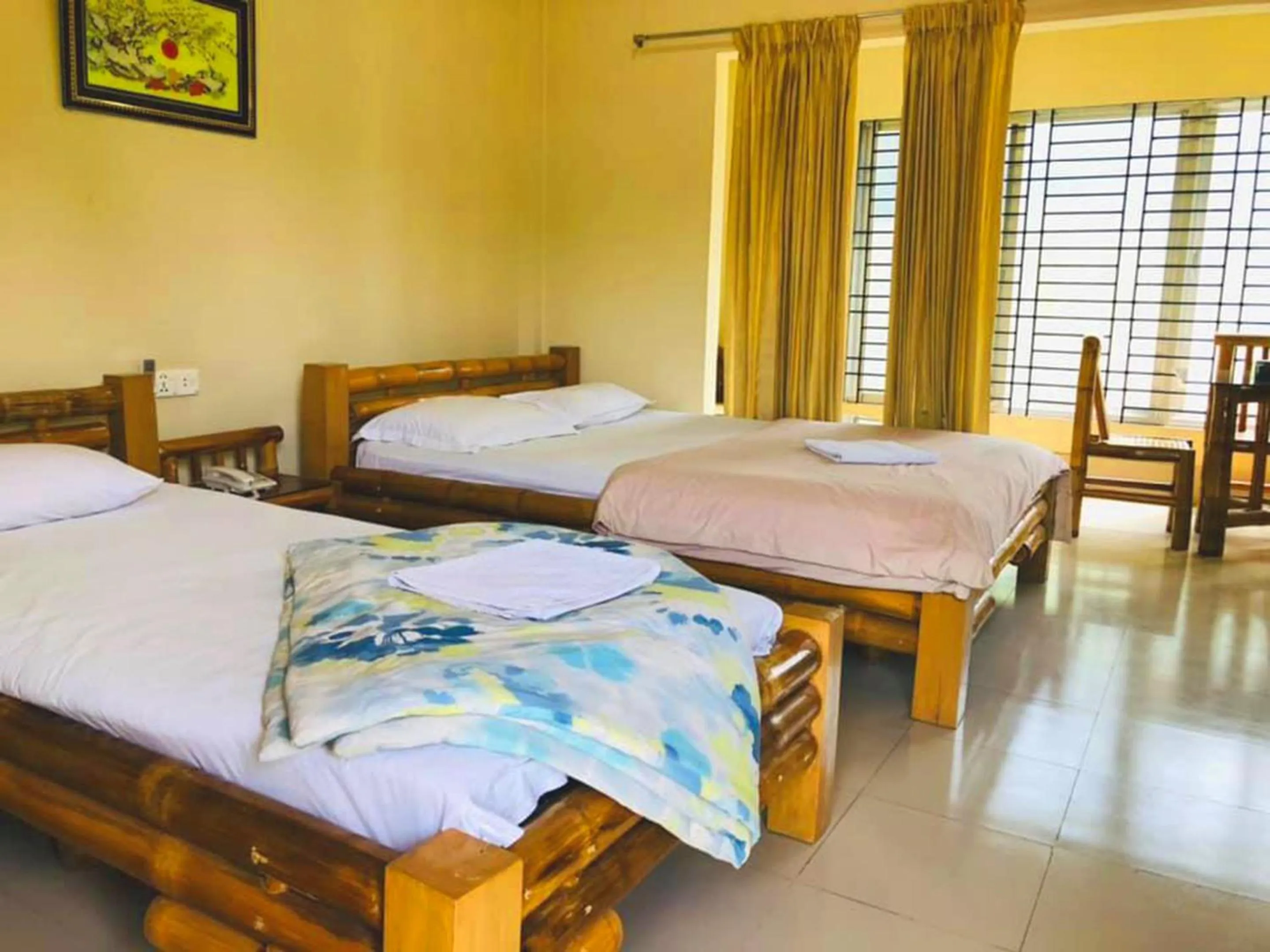 Bed in Tea Heaven Resort