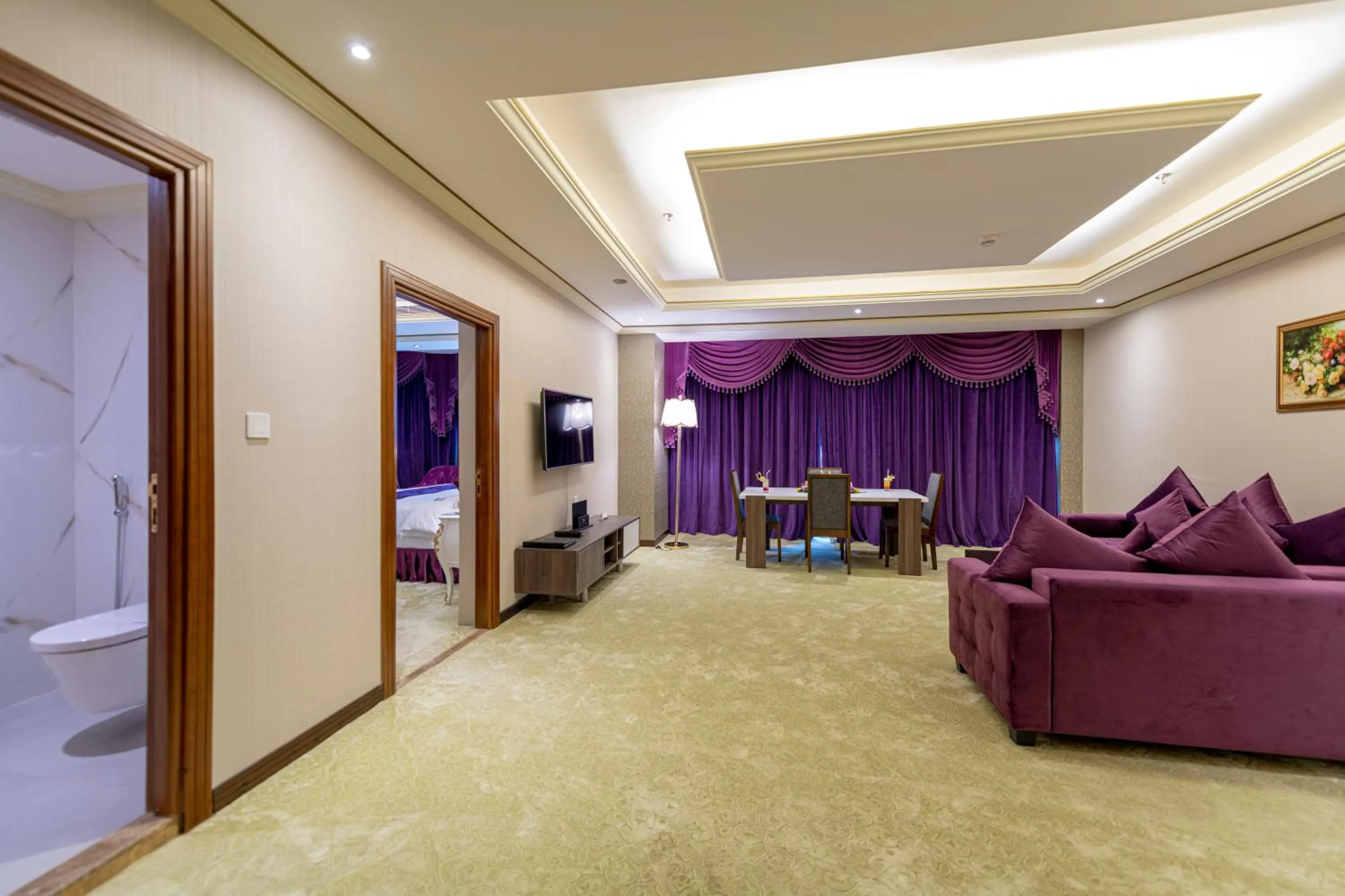 Living room in WA Hotel