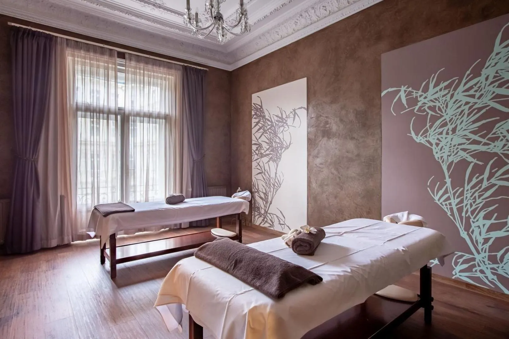 Spa and wellness centre/facilities, Bed in Grandhotel Pupp