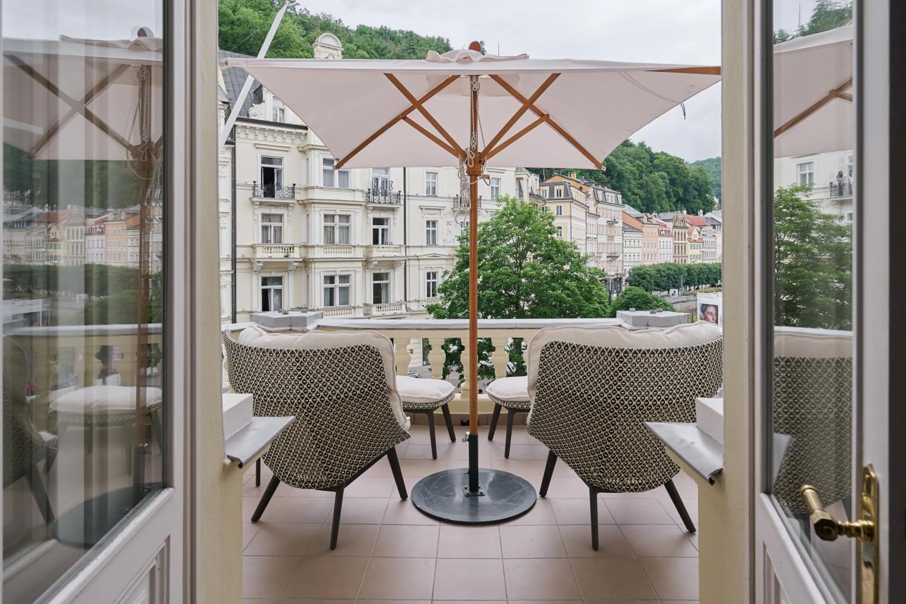 View (from property/room) in Grandhotel Pupp