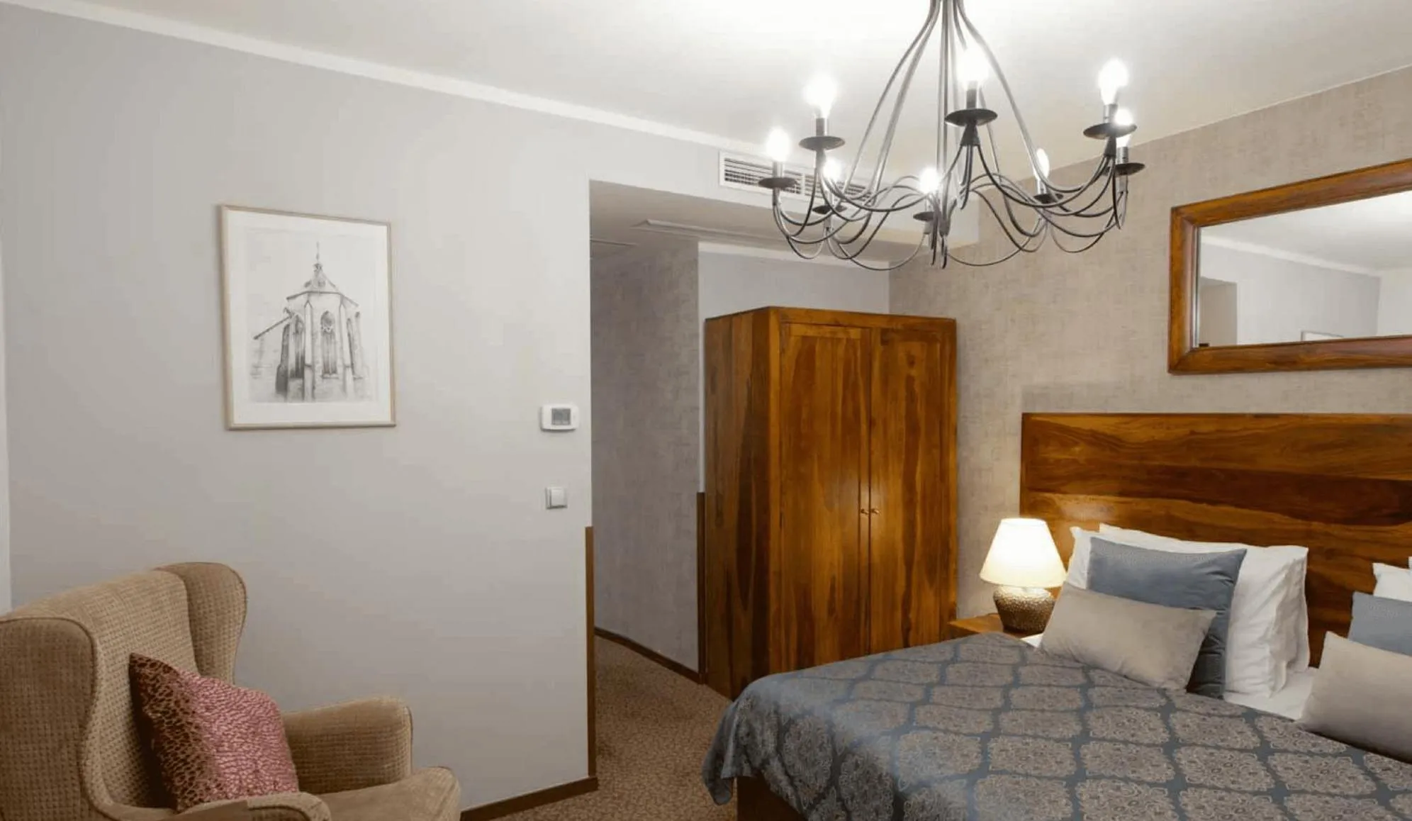 Bed in Hotel Residence Agnes