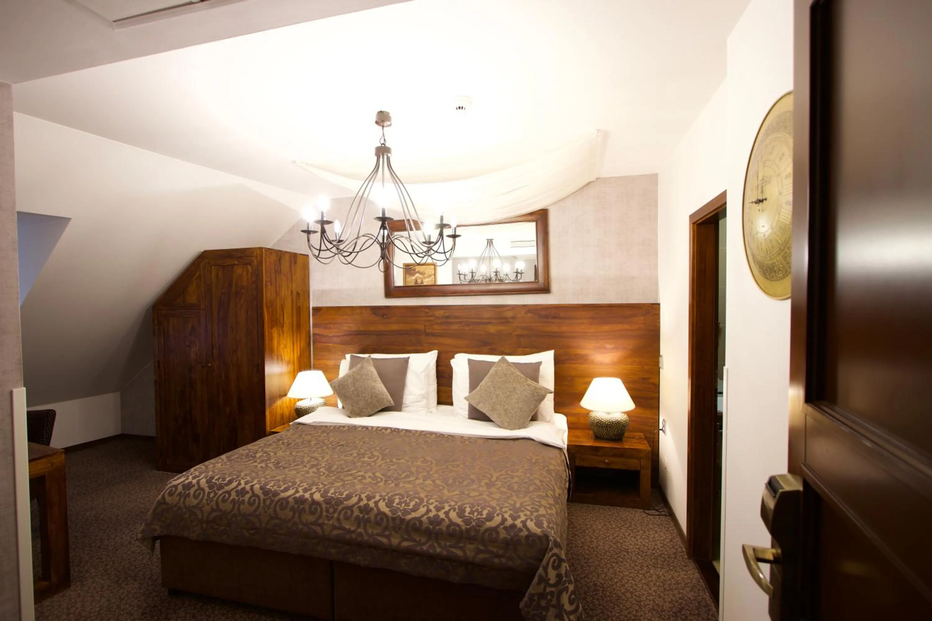 Bedroom, Bed in Hotel Residence Agnes