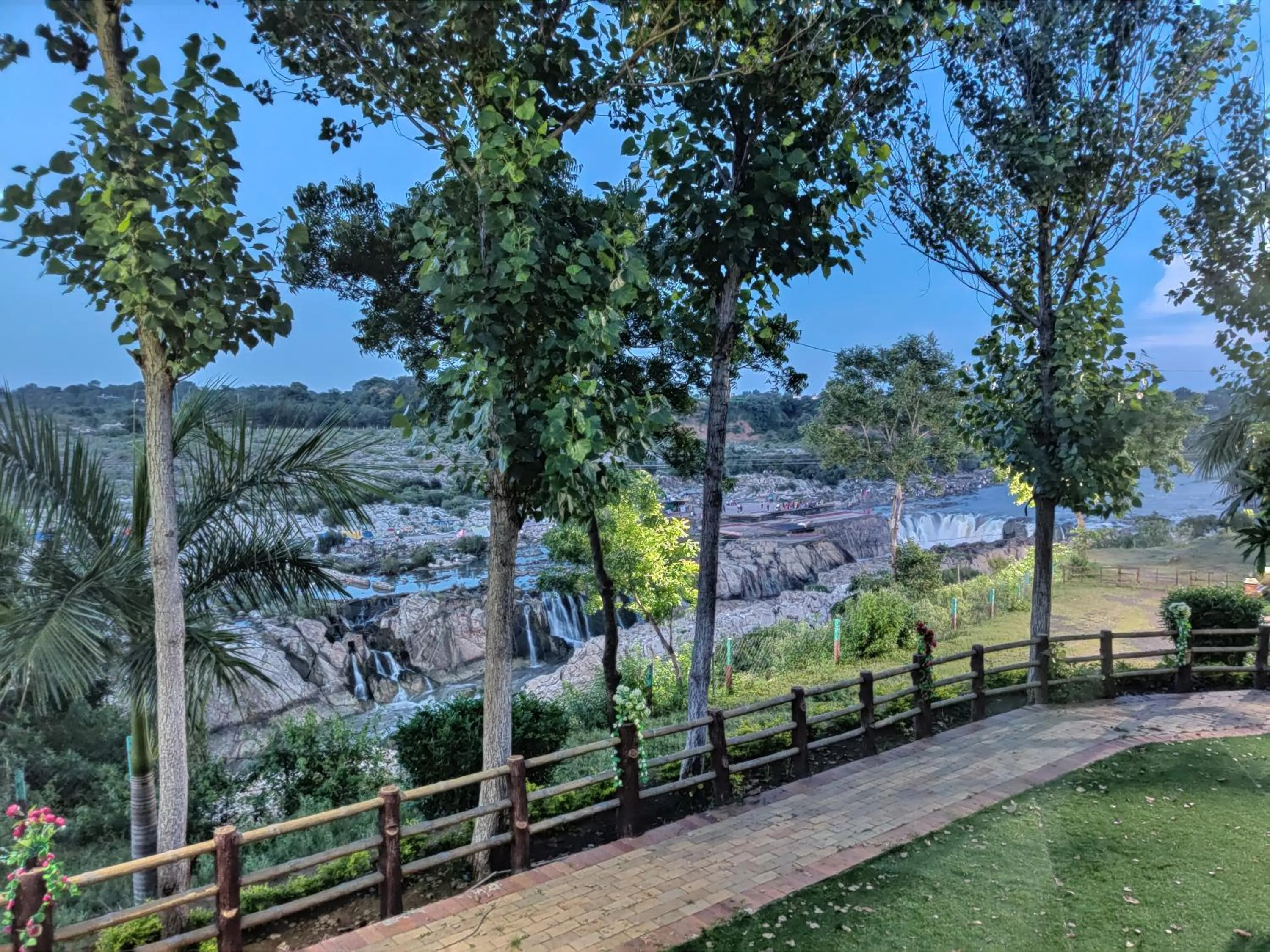 Natural landscape in Vrindavan Gopala Resort