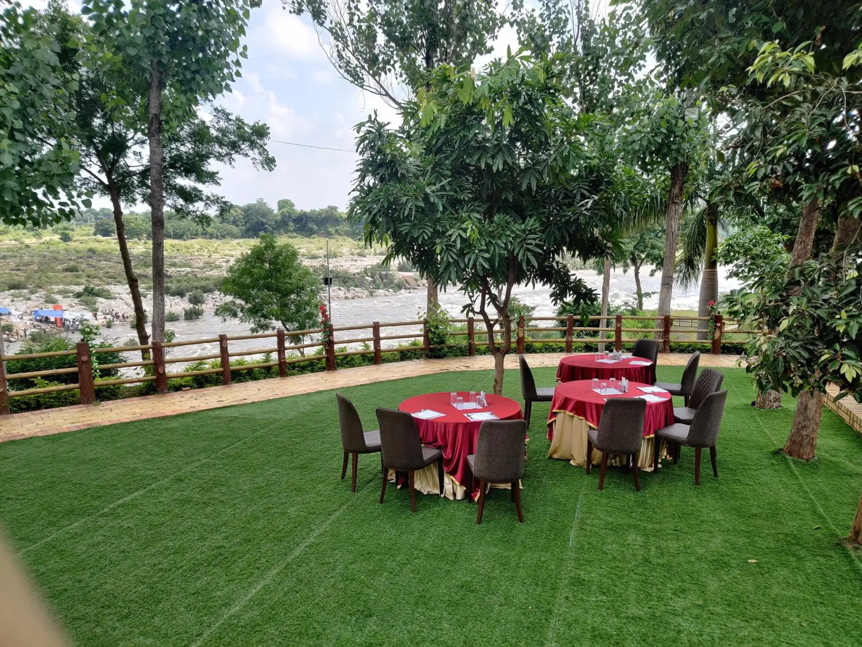 Sea view in Vrindavan Gopala Resort Sea view in Vrindavan Gopala Resort