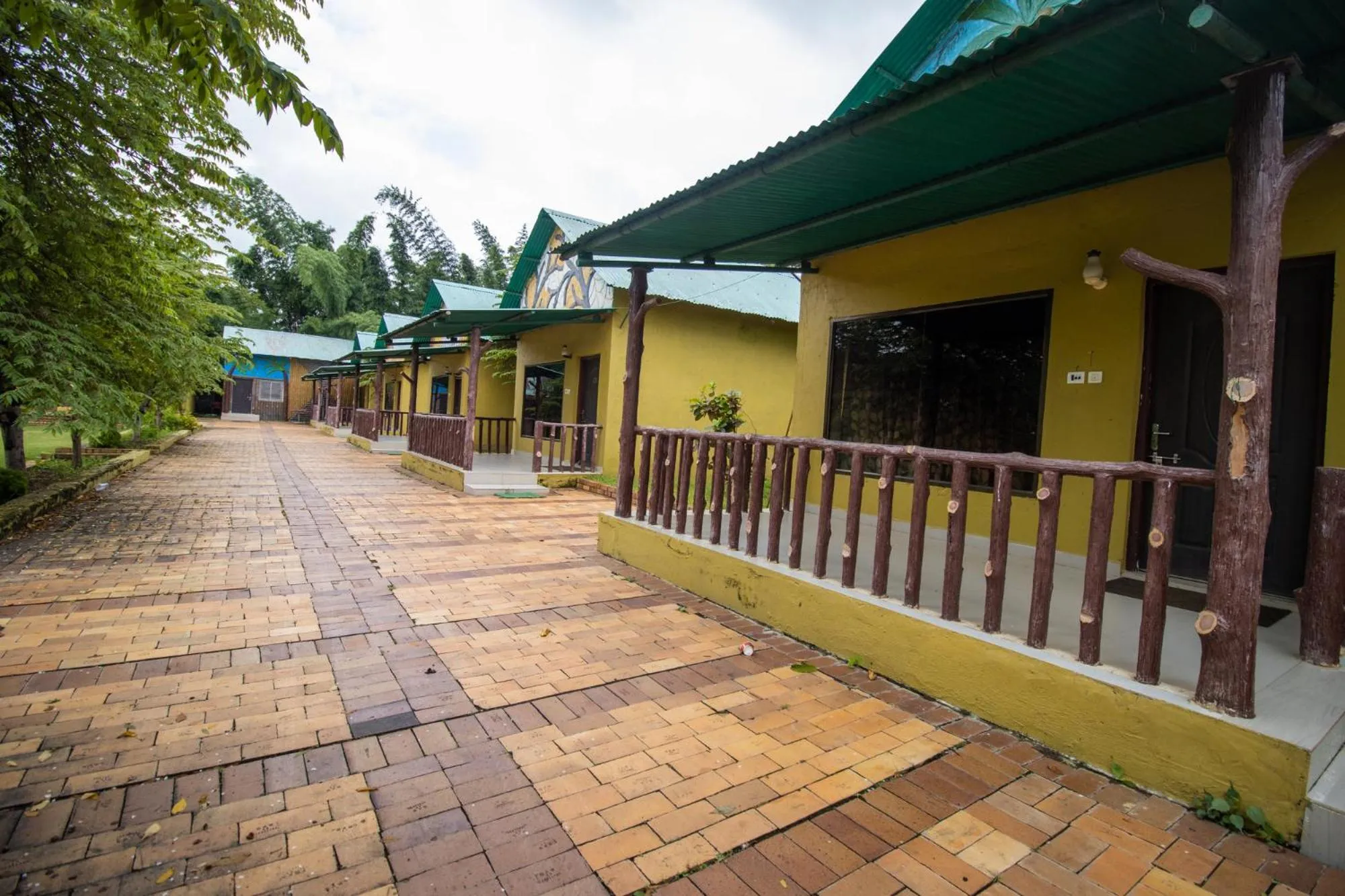 Balcony/Terrace in Vrindavan Gopala Resort