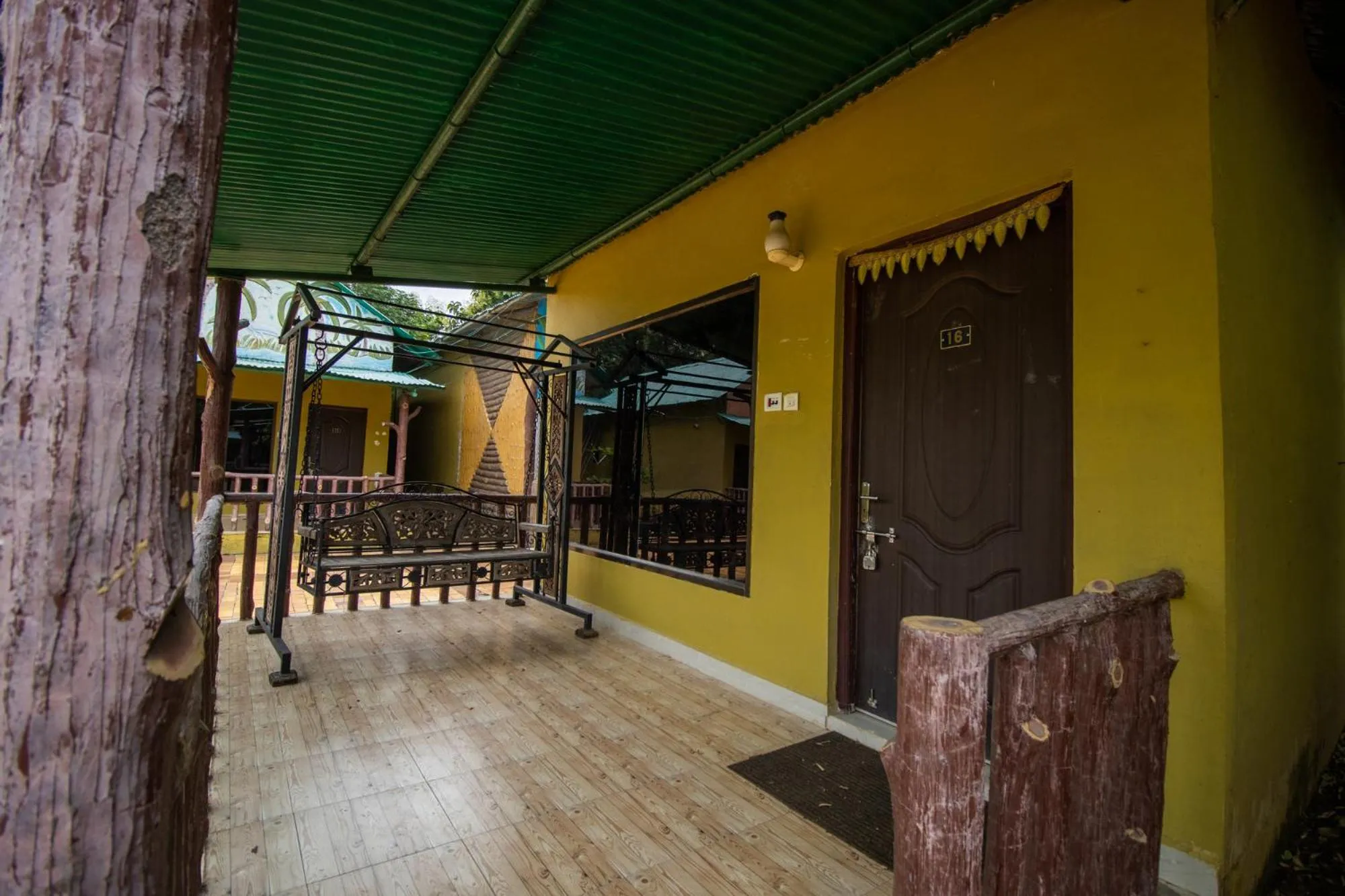 Balcony/Terrace in Vrindavan Gopala Resort