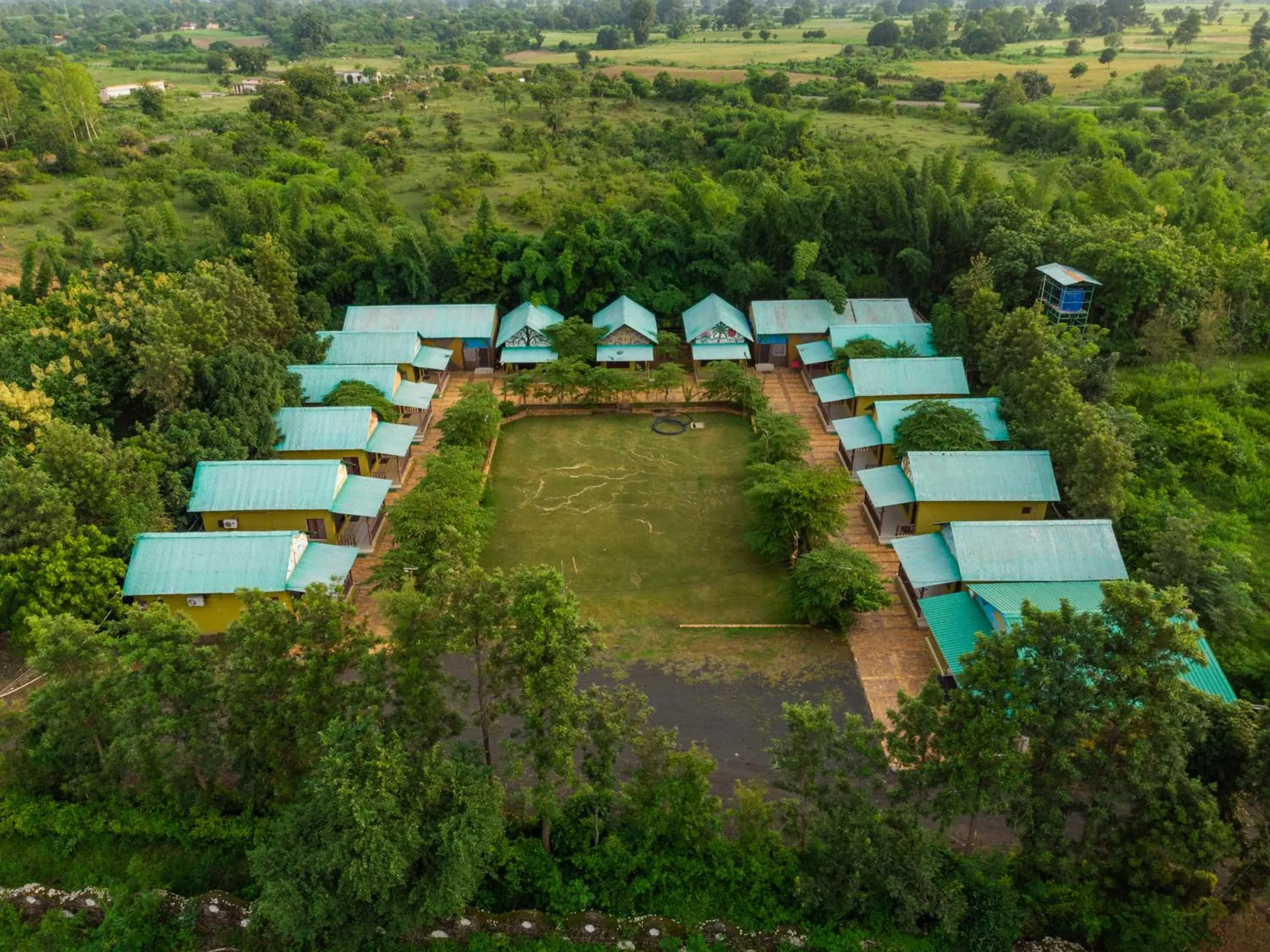 Property building in Vrindavan Gopala Resort Property building in Vrindavan Gopala Resort