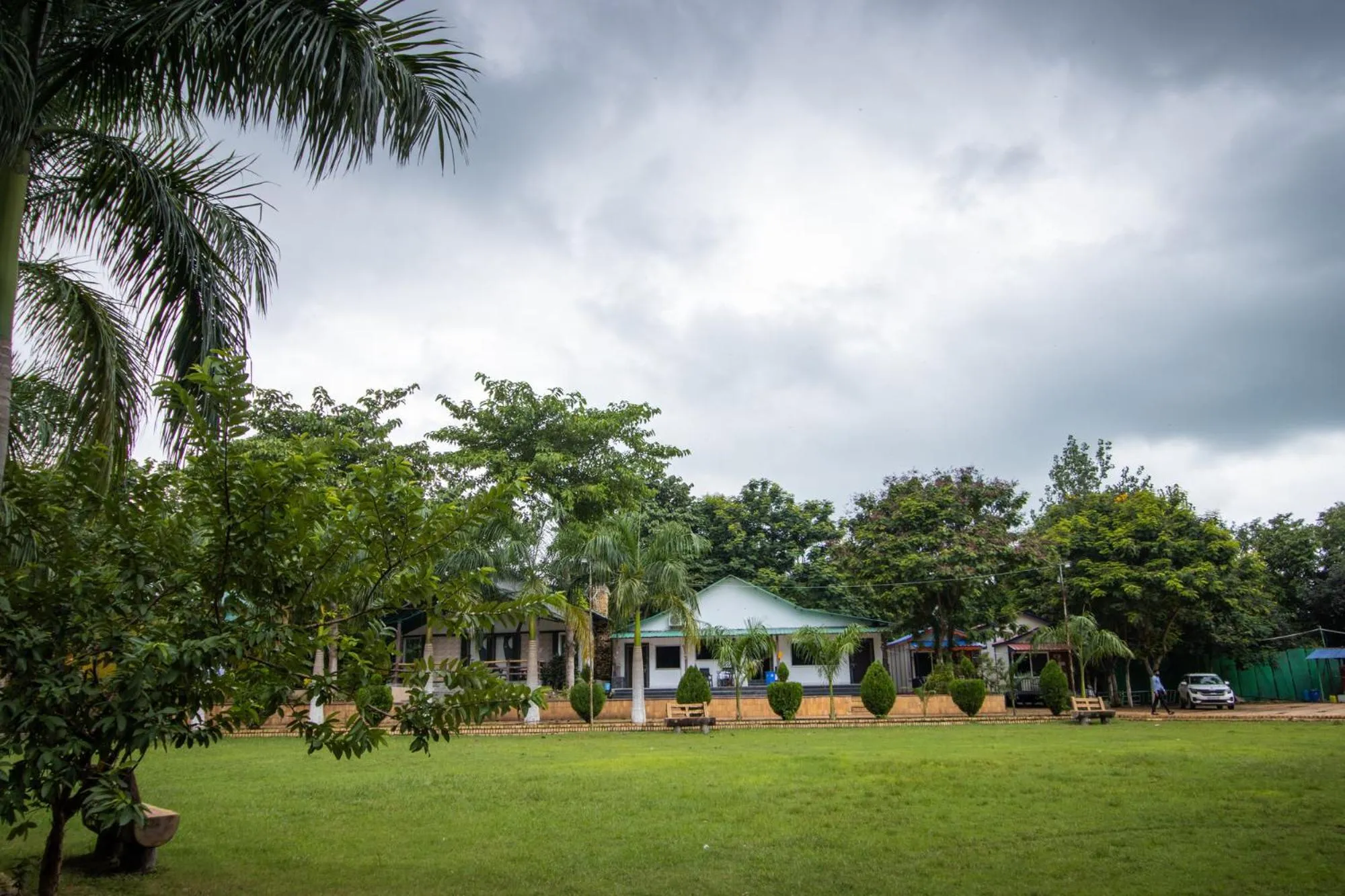 Garden in Vrindavan Gopala Resort