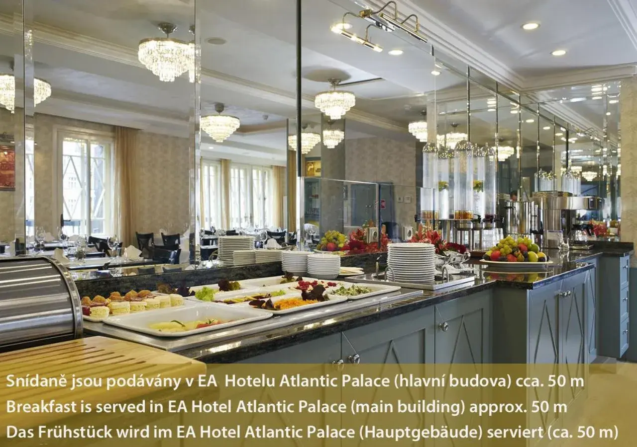 Buffet breakfast in EA Hotel Mozart Buffet breakfast in EA Hotel Mozart