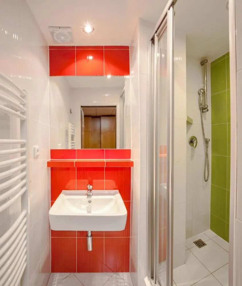 Shower in Hotel Gól garni
