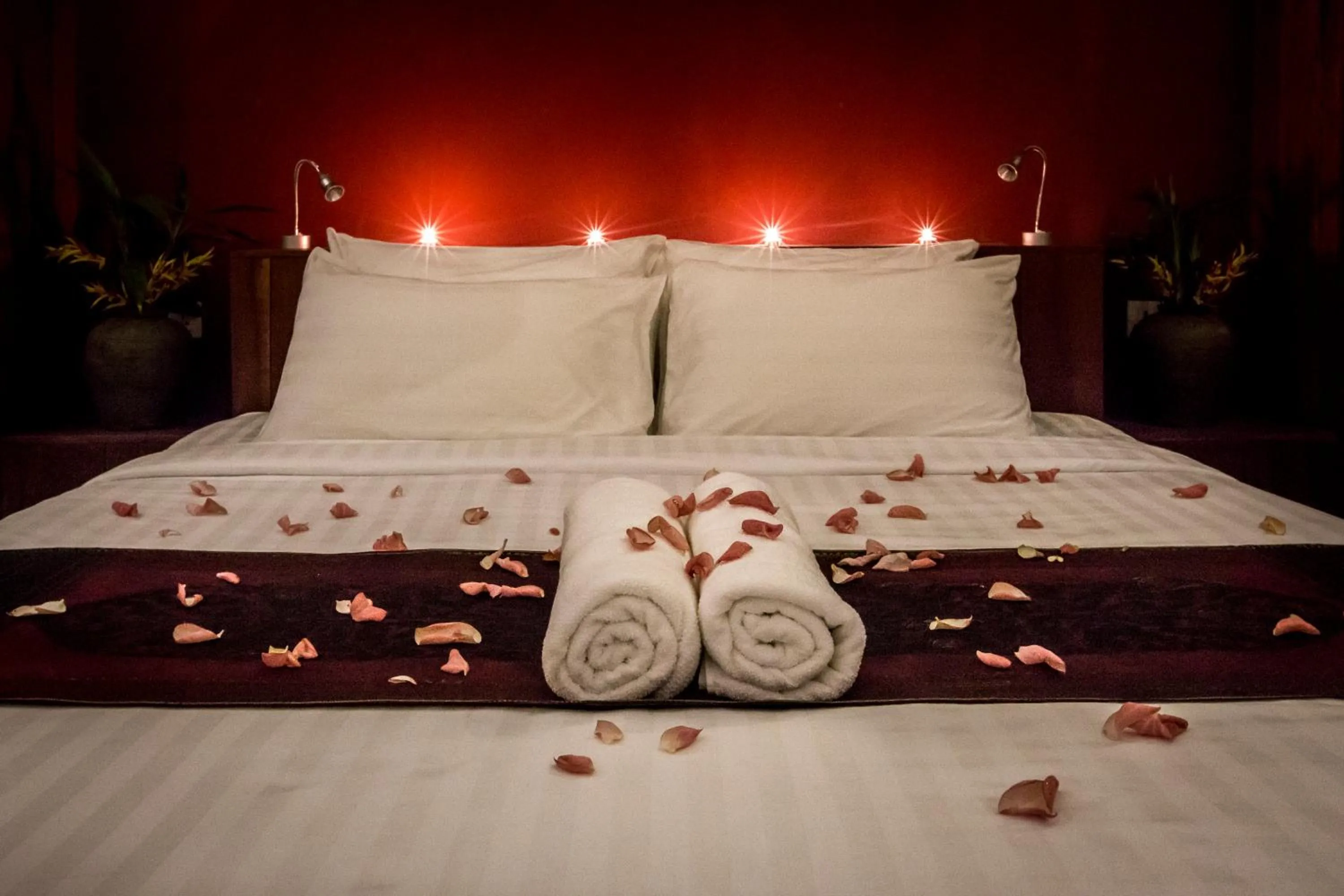 Bed in Angkor Rural Boutique Resort