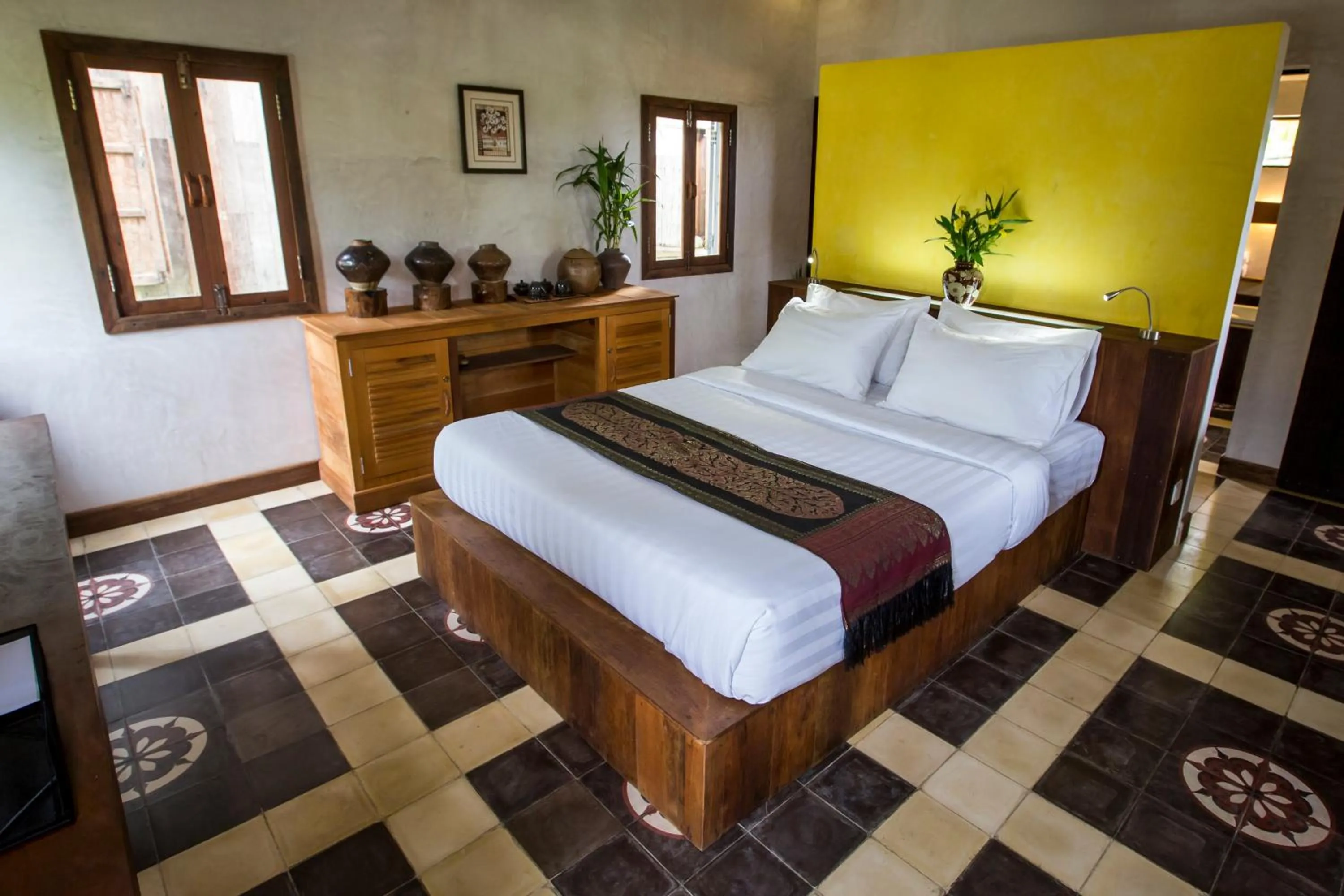 Bedroom in Angkor Rural Boutique Resort