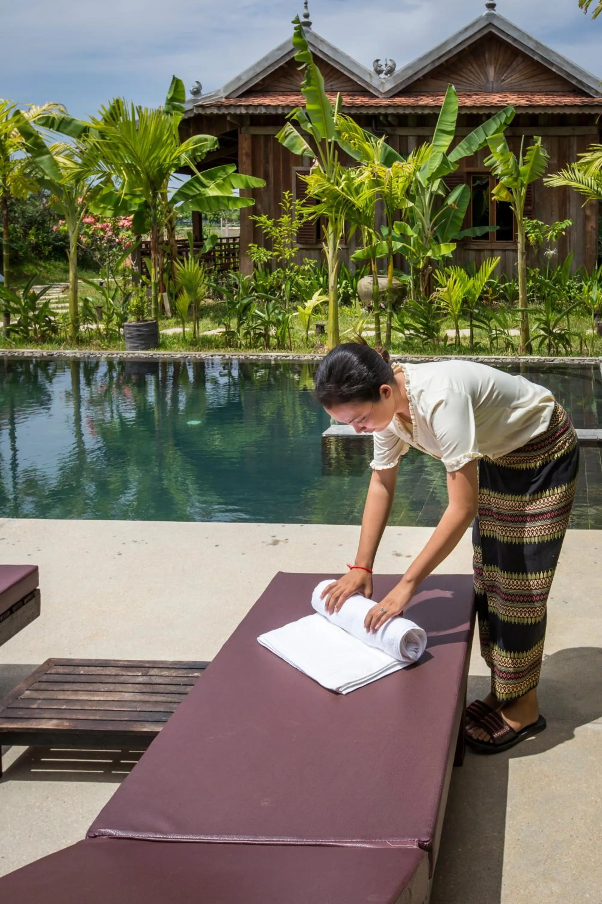 Staff in Angkor Rural Boutique Resort