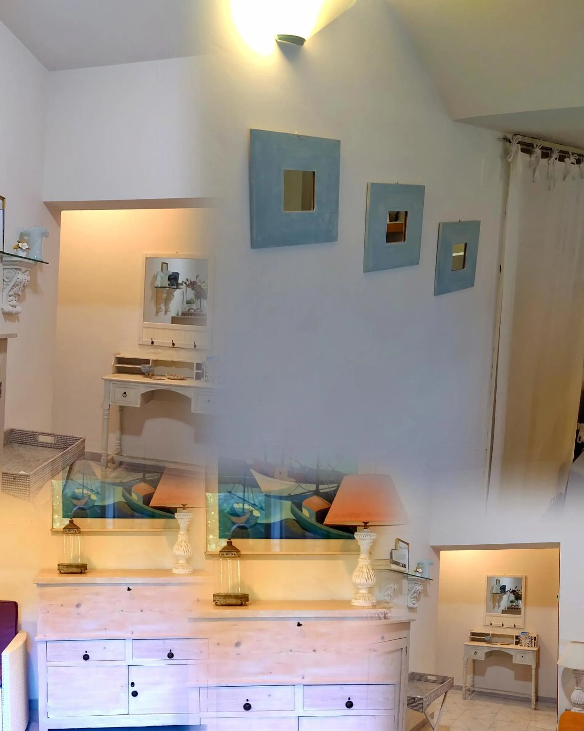 Kitchen or kitchenette in Villa Carol Appartamento e B&B