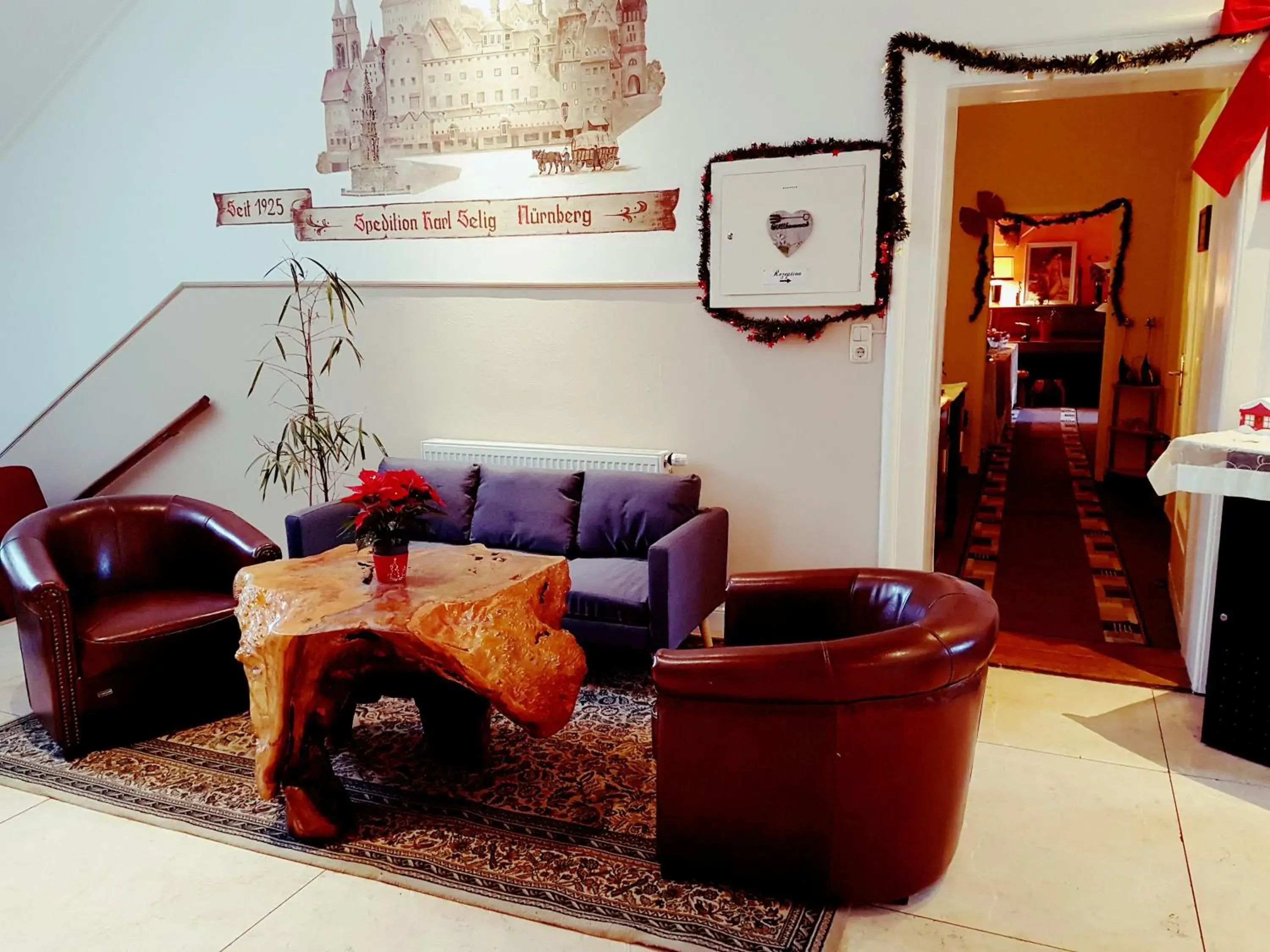 Lobby or reception in Pension Im Bett Lobby or reception in Pension Im Bett