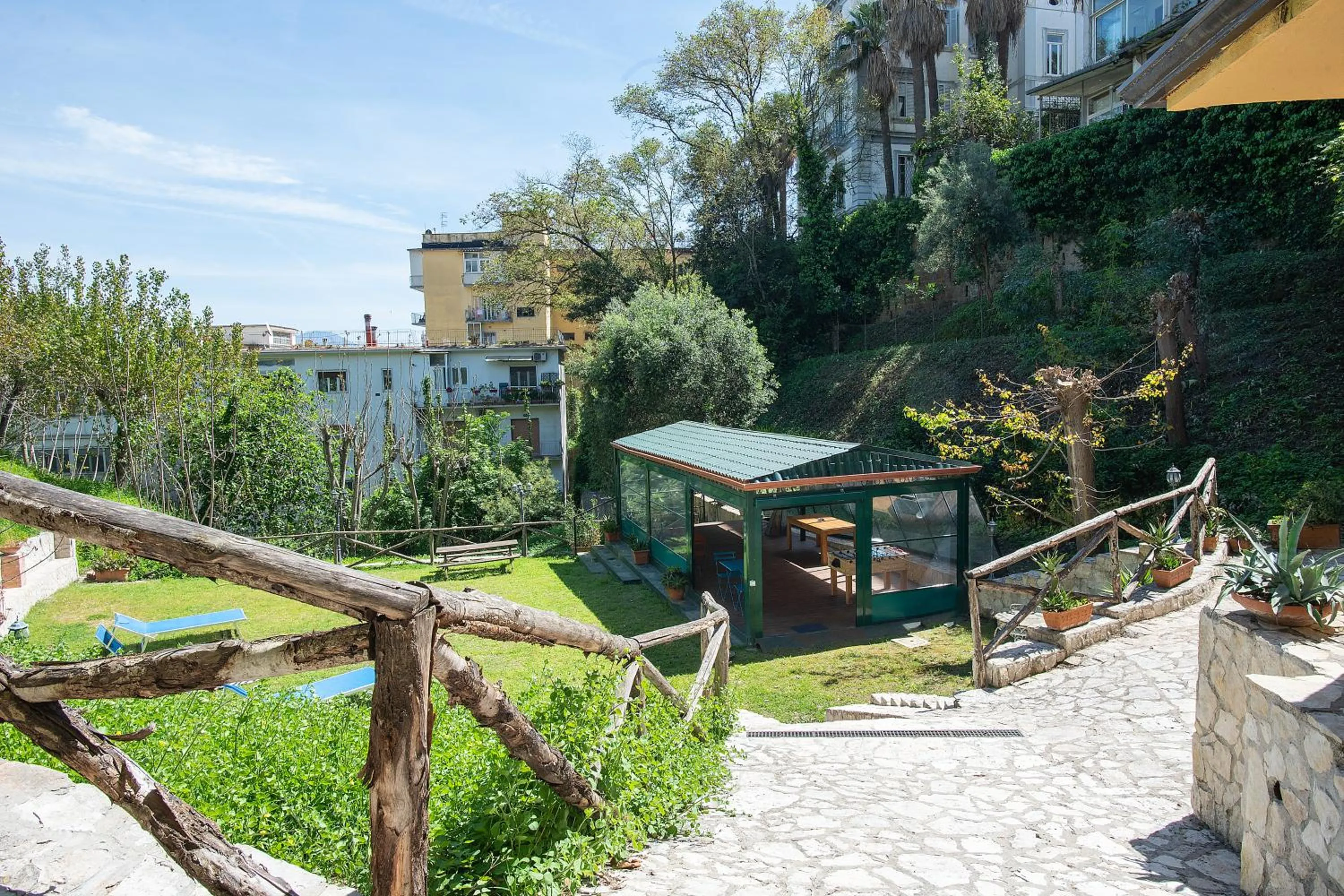 Solarium in B&B La Nave