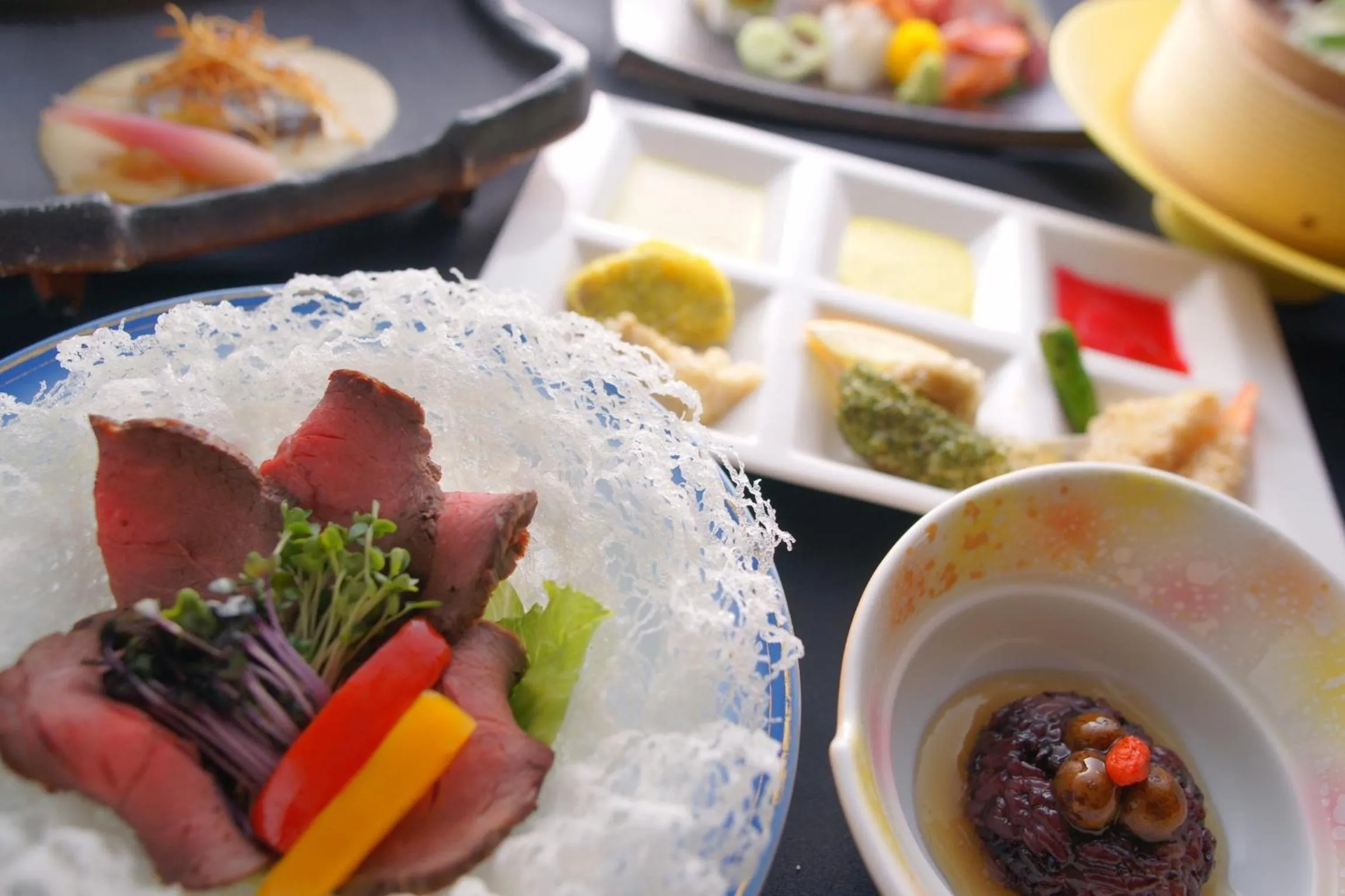 Food in Hotel Kaminoyu Onsen