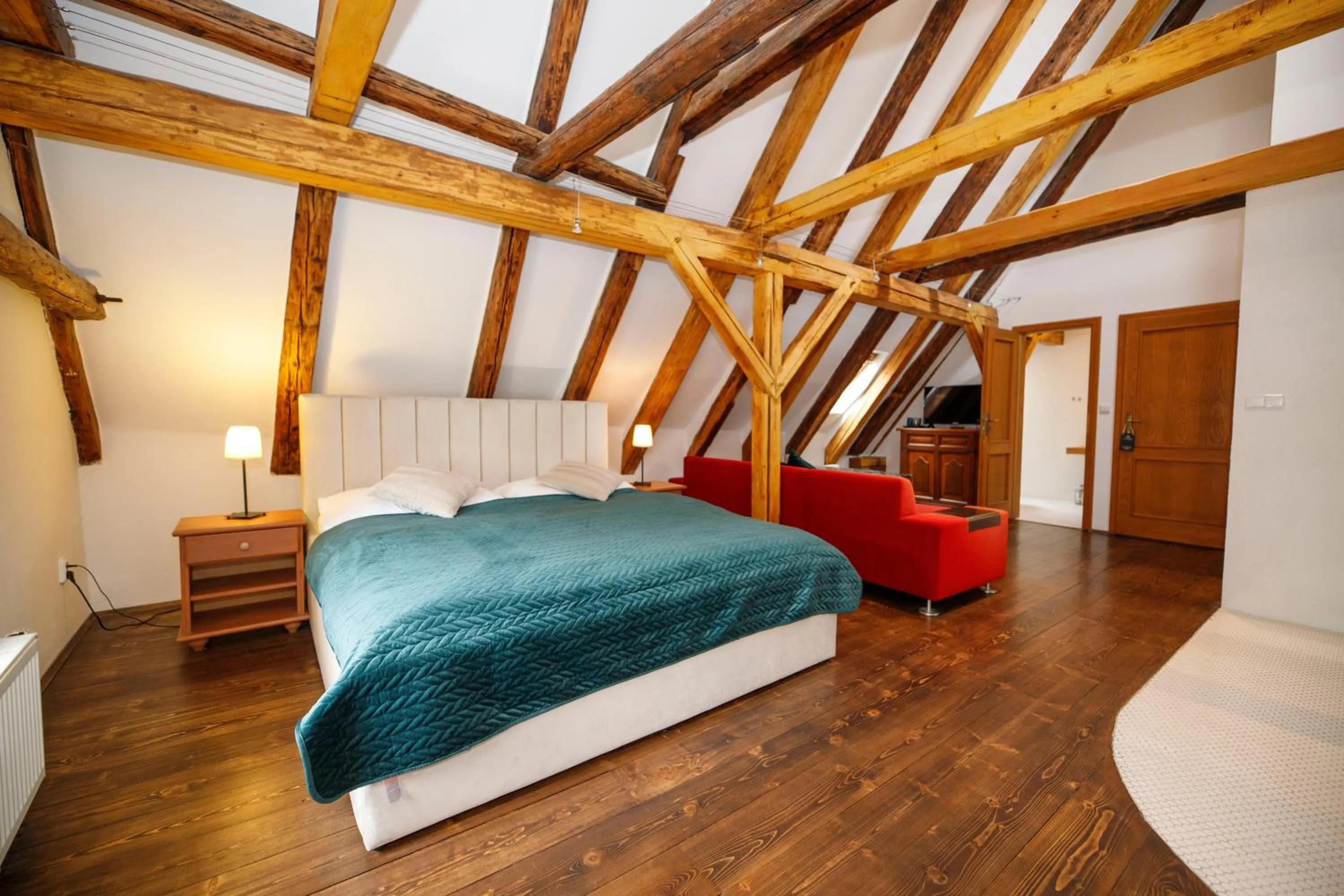 Bed in Hotel Svambersky dum